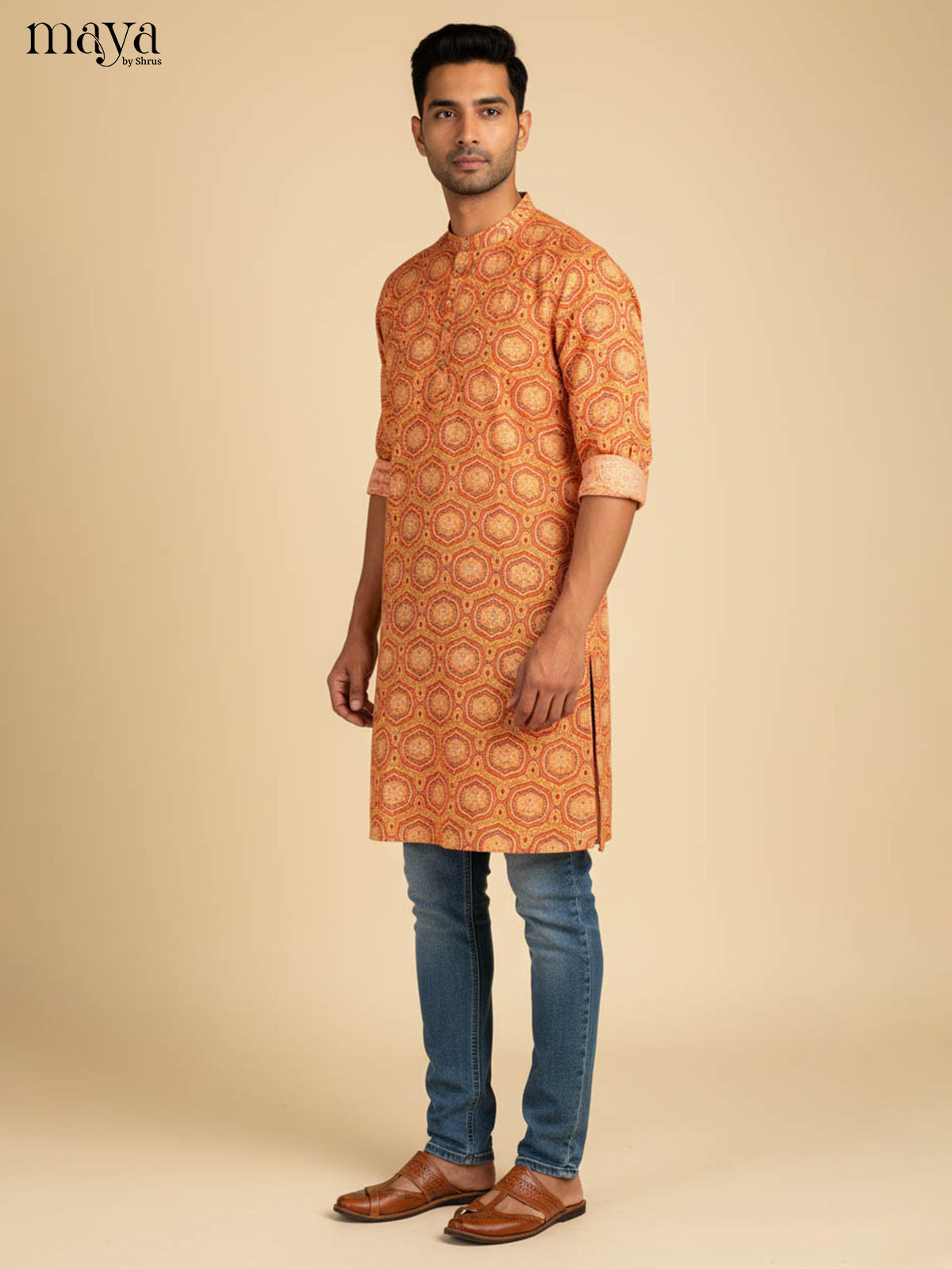 Sandal-Readymade Mens Kurta