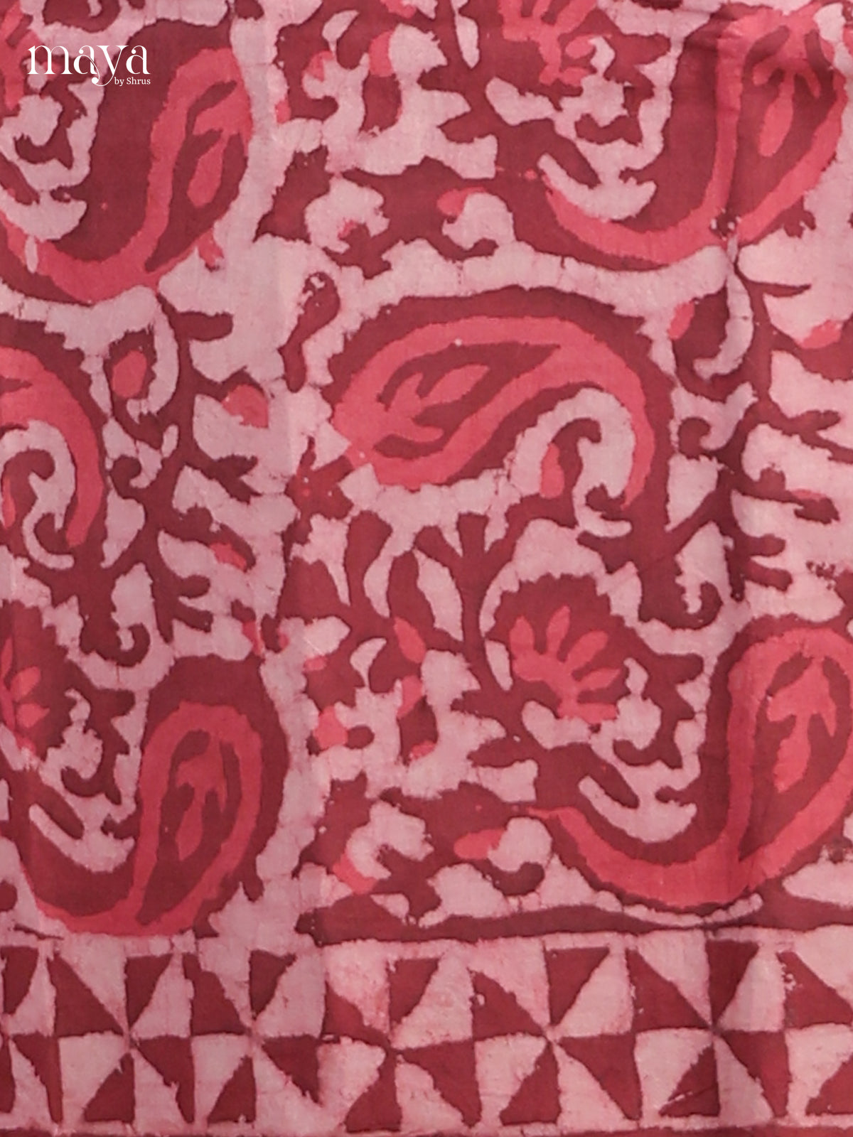 Pink & Maroon - Cotton salwar
