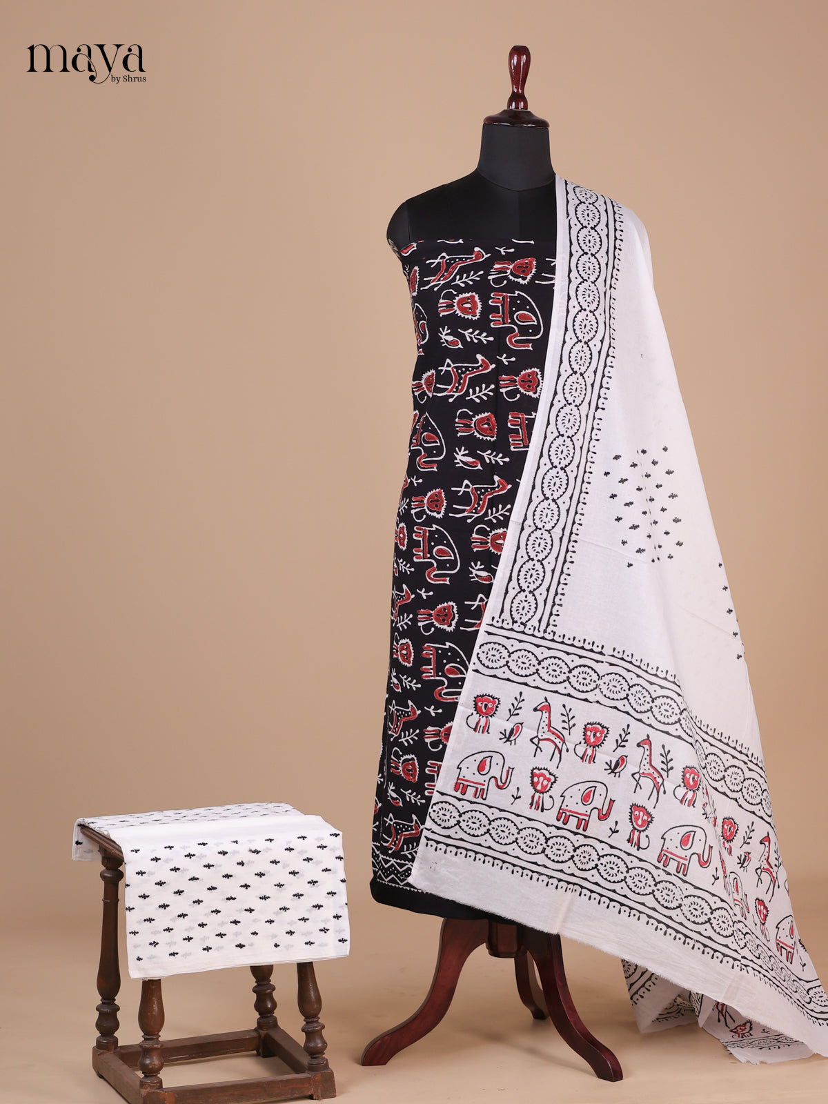 Black & White - Cotton salwar