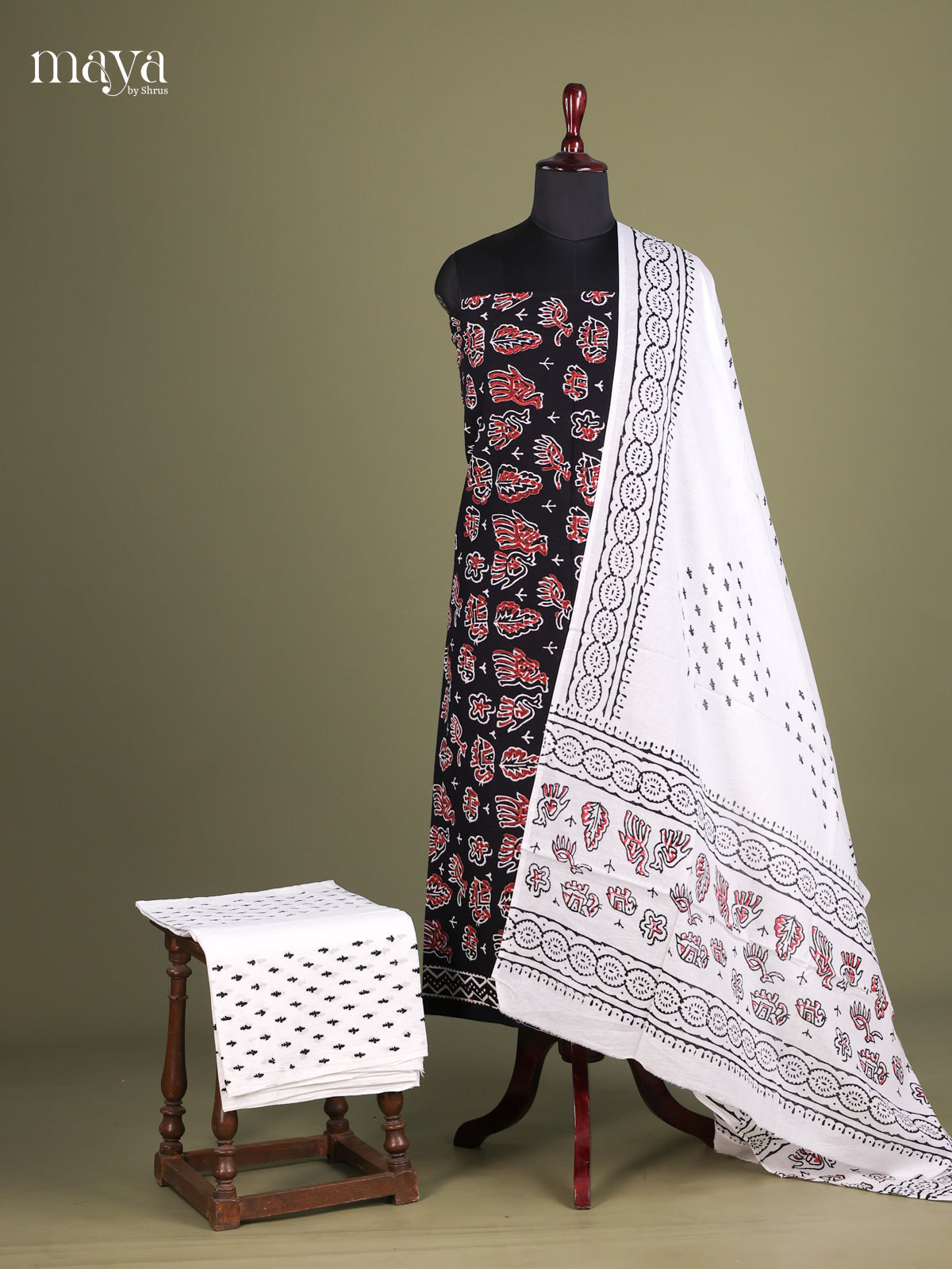 Black & White - Cotton salwar