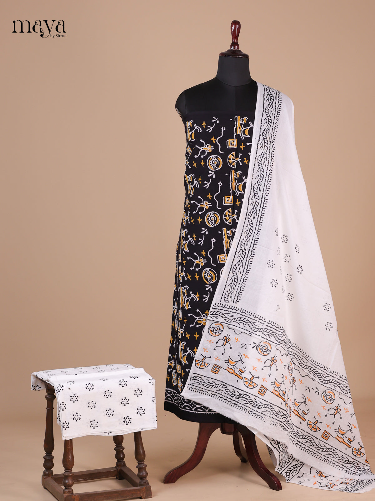 Black & White - Cotton salwar