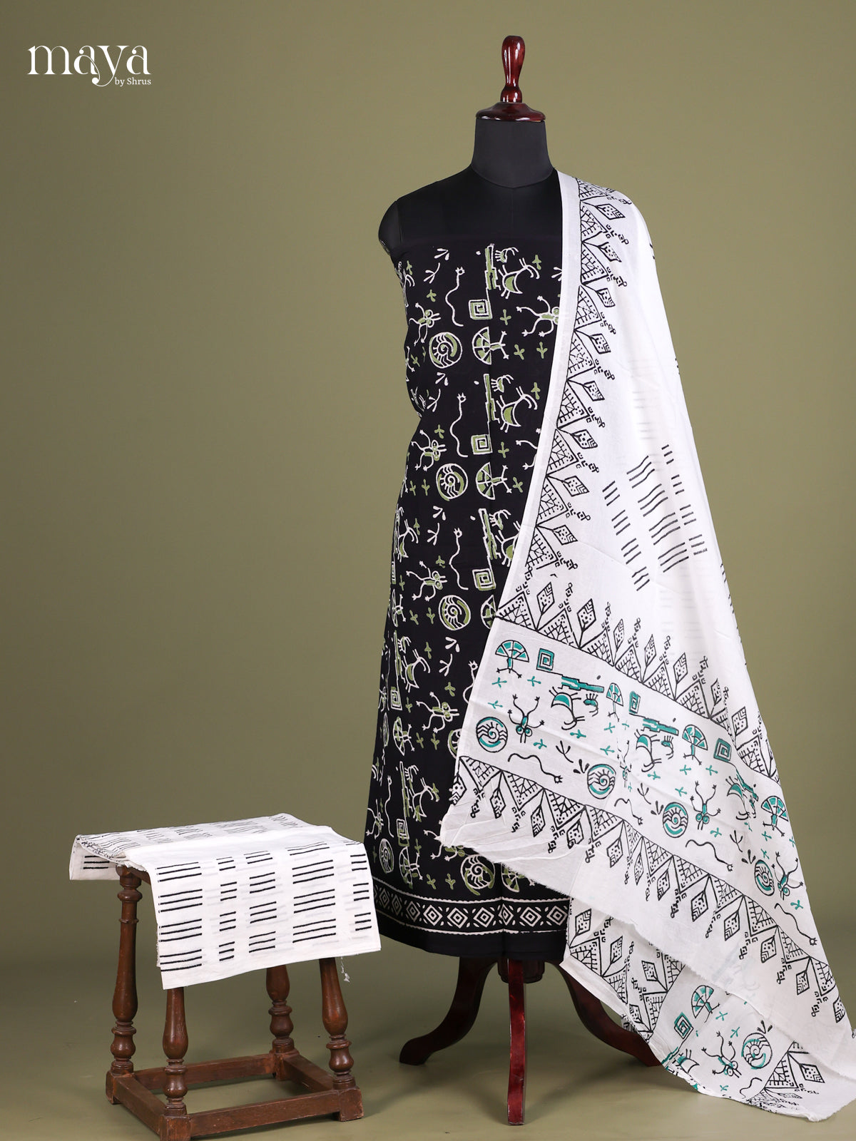 Black & White - Cotton salwar