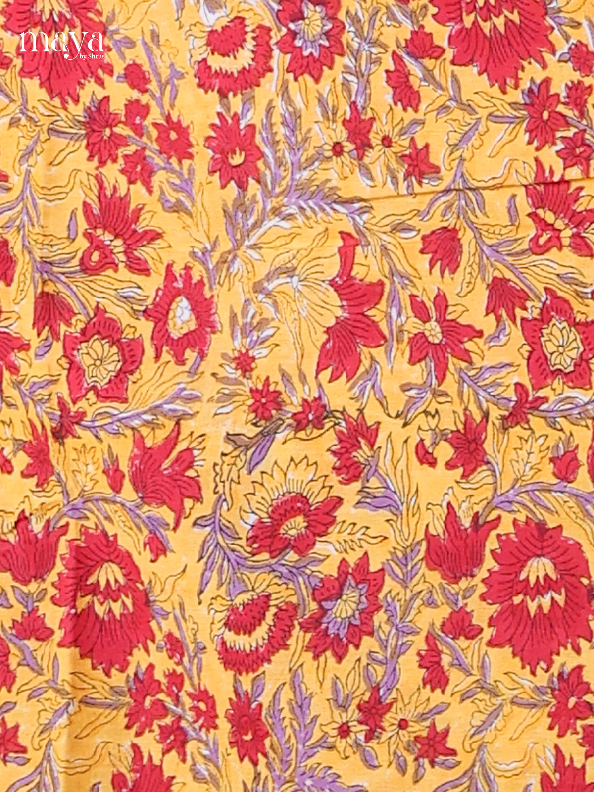Yellow & White - Cotton salwar