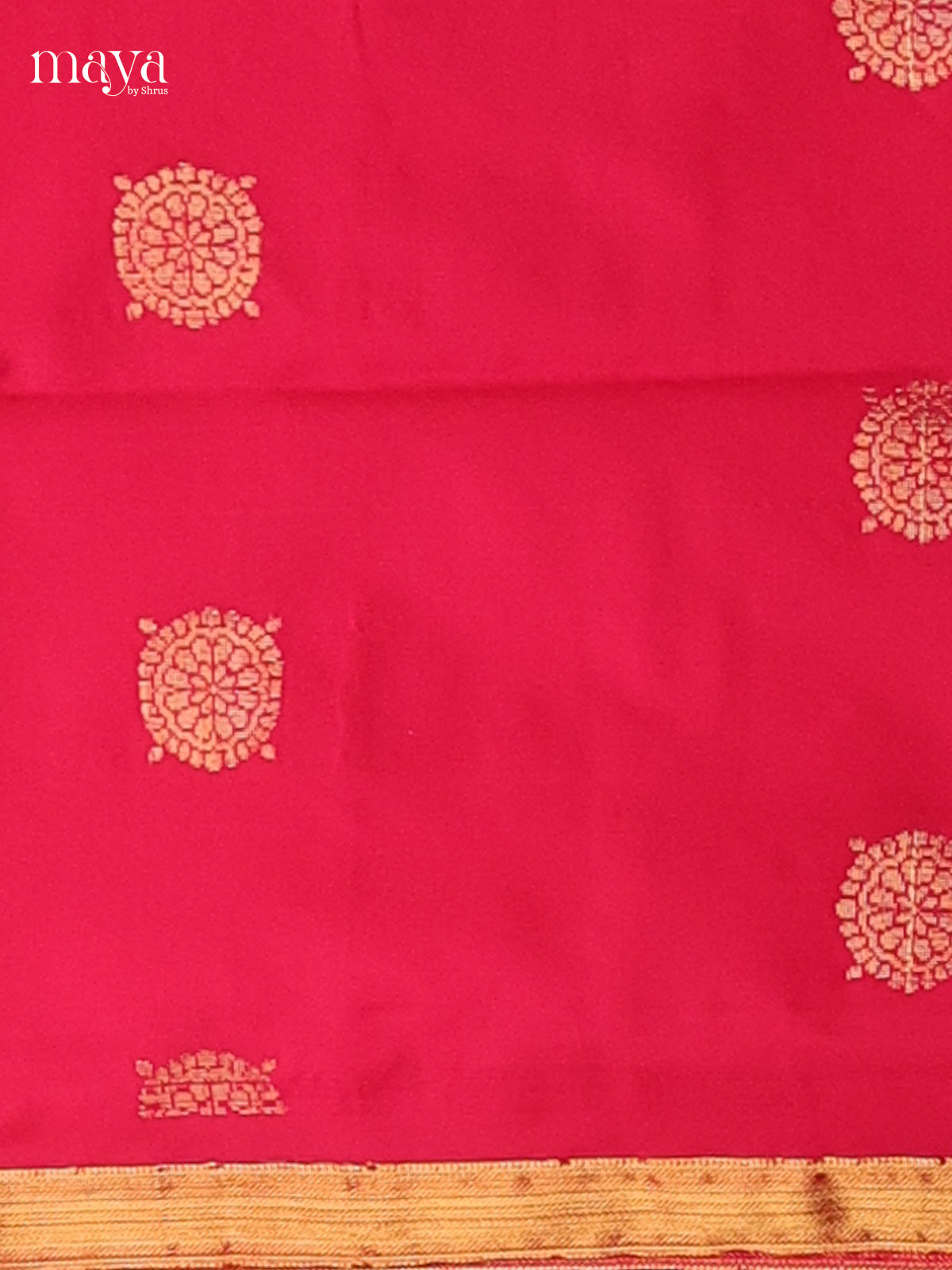 Beautiful Reddish Pink Semi Softsilk Salwar unstitched with mustard dupatta