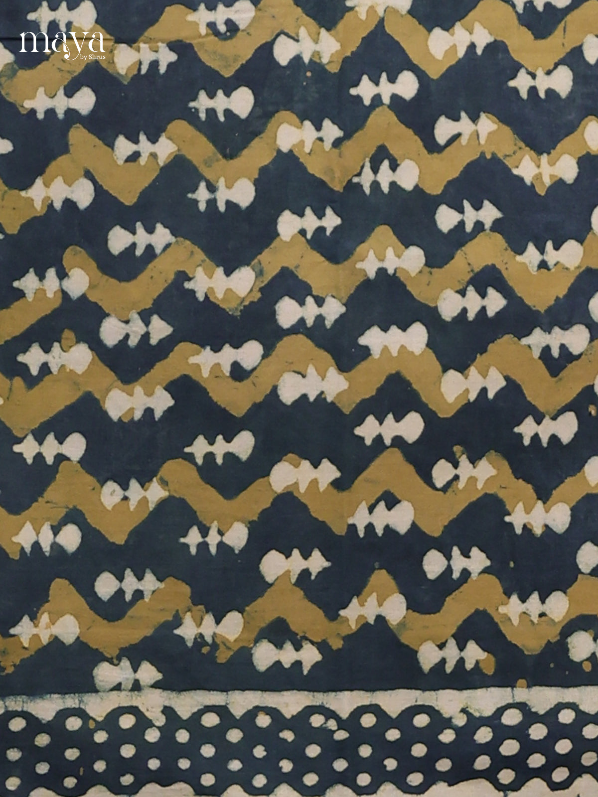 Blue & Yellow - Cotton salwar