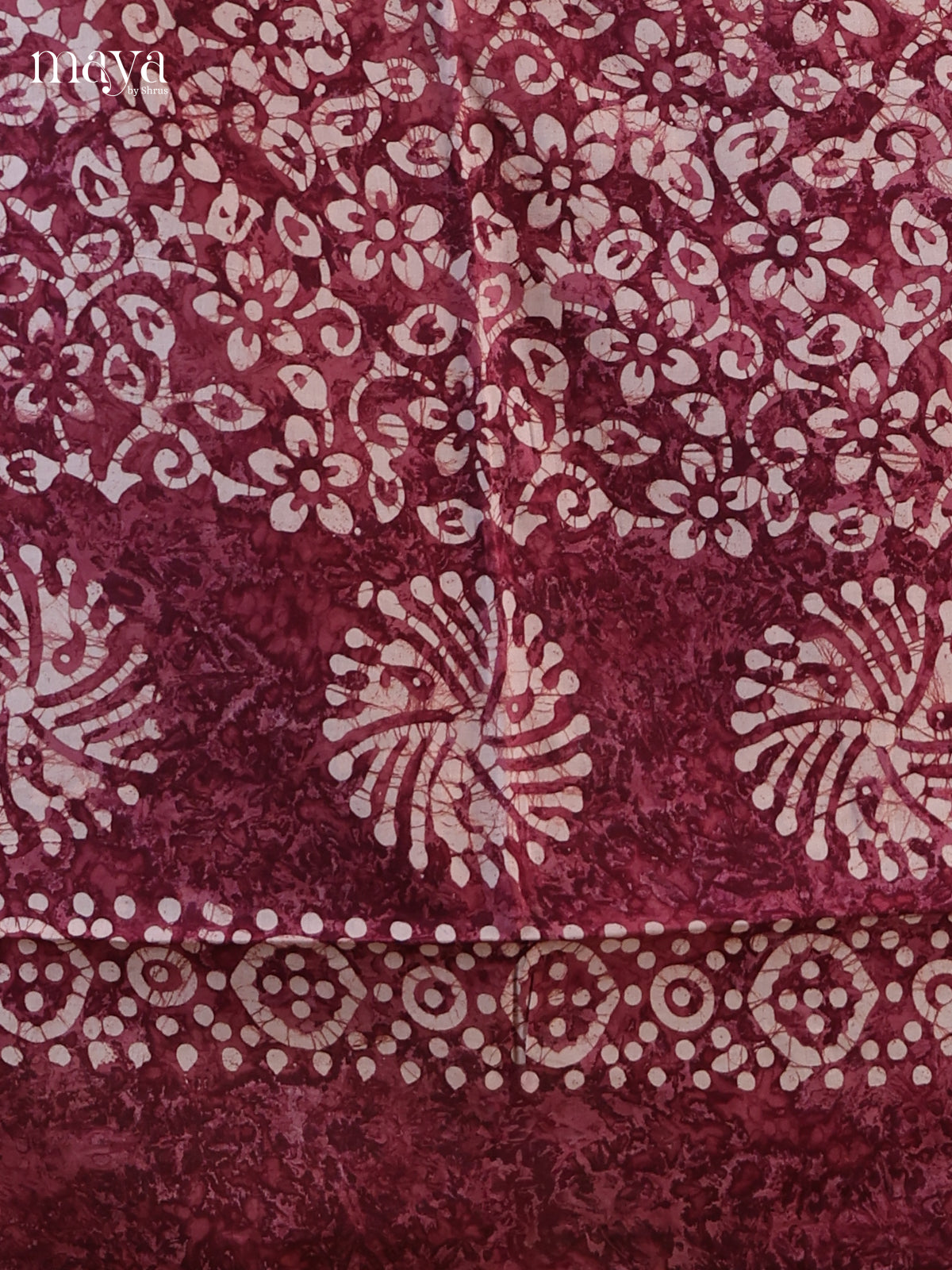 Maroon & Green -Cotton salwar
