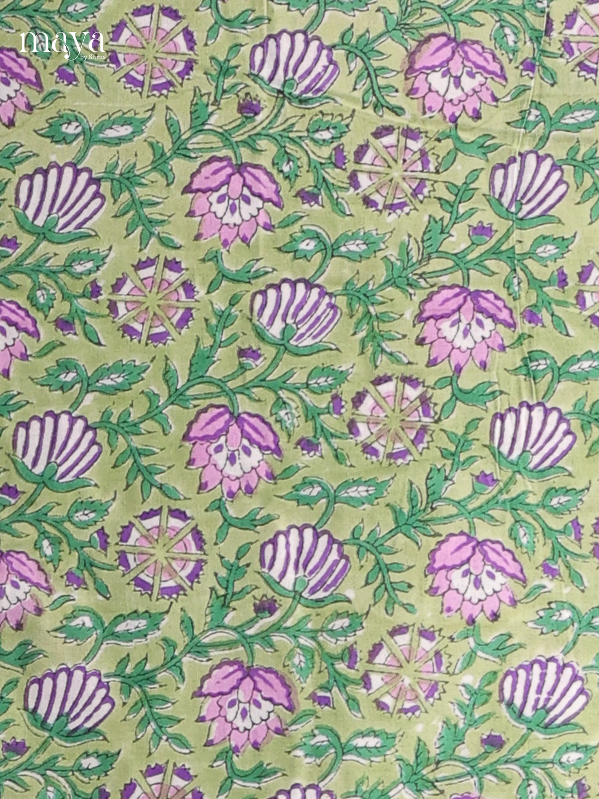 Green & White - Cotton salwar - Shop on Shrus.com