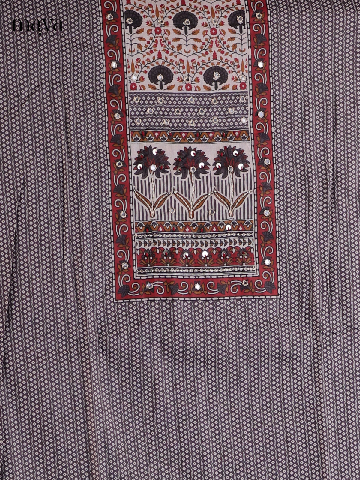 Purple - Cotton salwar Unstitched - Shop on Shrus.com