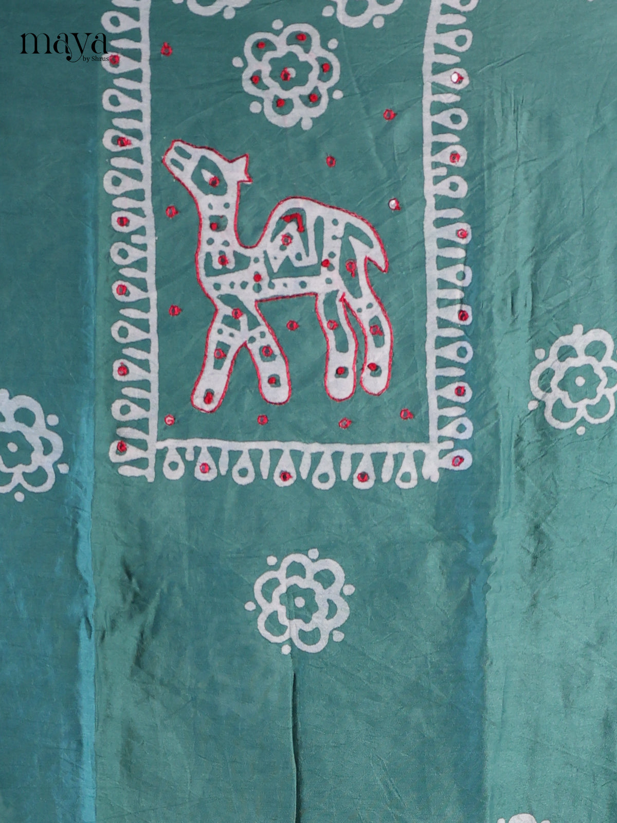 Grey Green - Cotton salwar unstitched