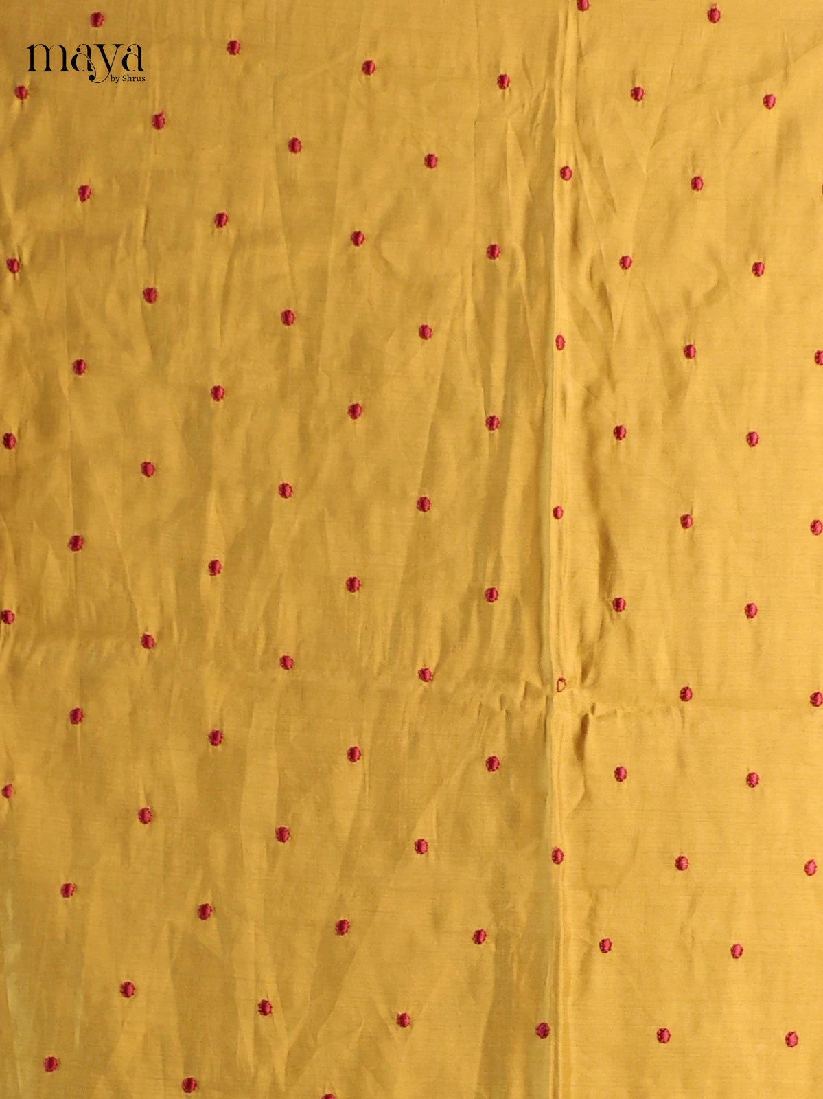 Yellow & Red - Cotton salwar Unstitched