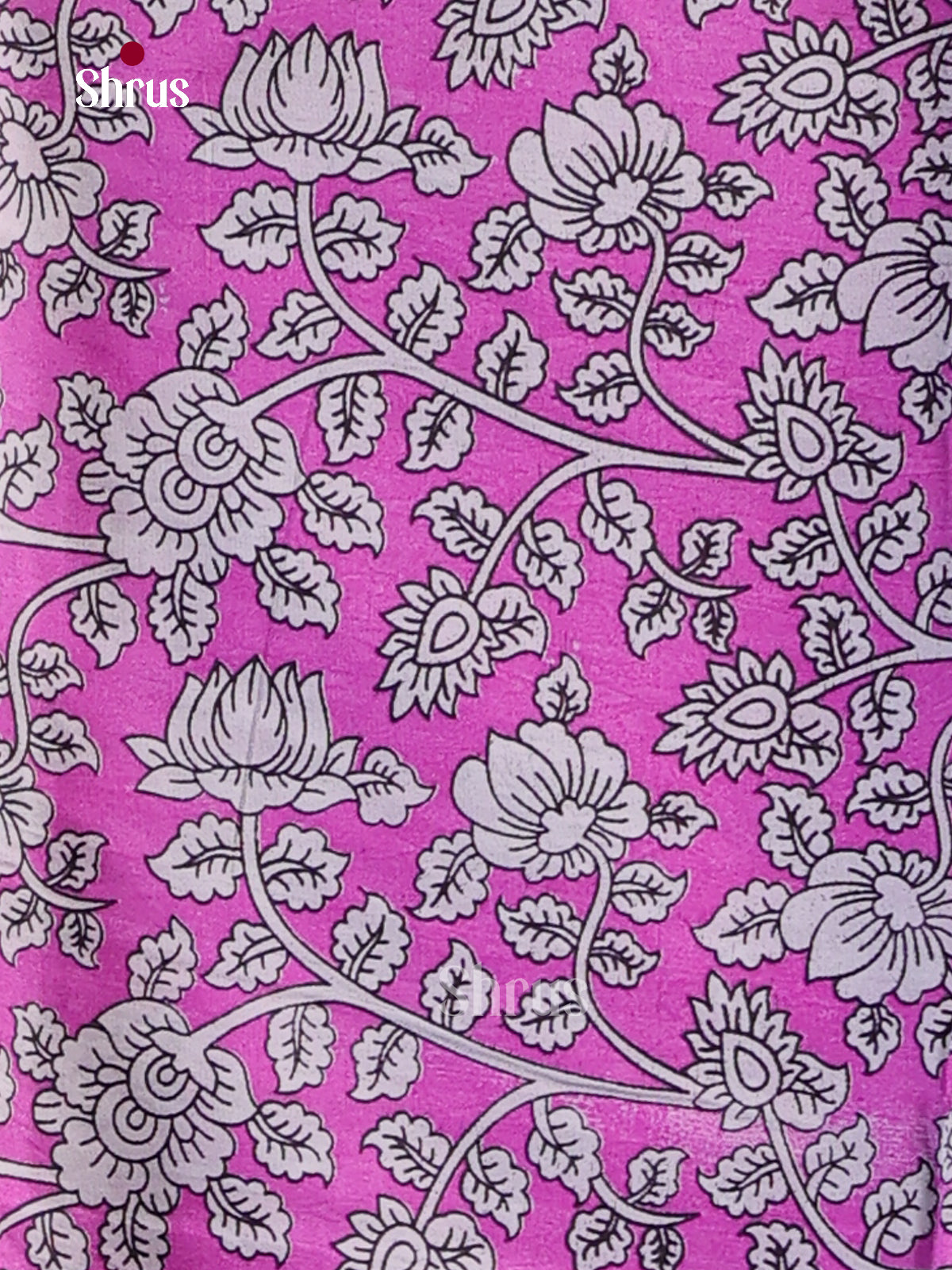 Beautiful Pink & Blue semi patola Unstitch salwar with floral nestling pattern