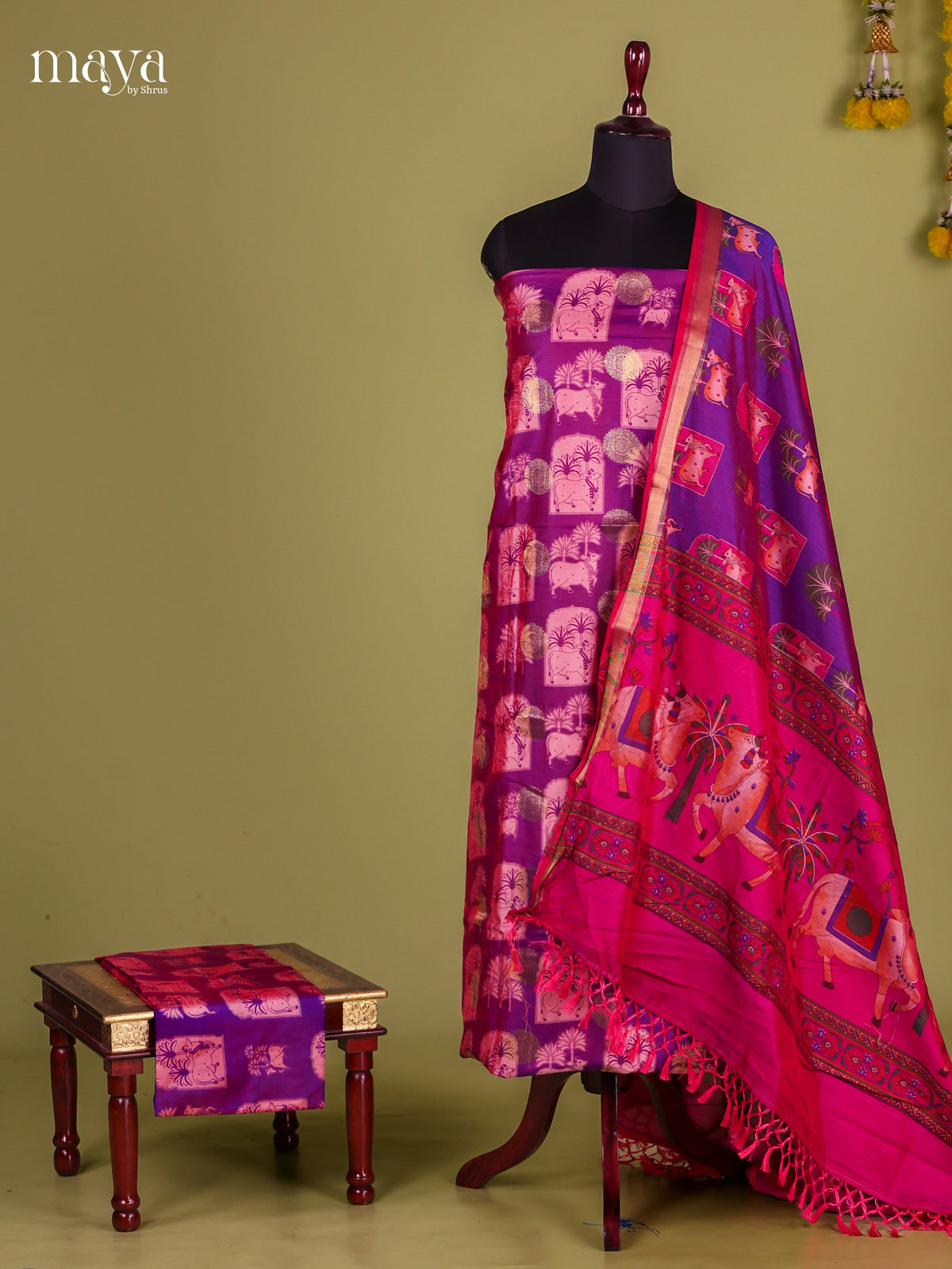 semi patola salwar - MEG14226