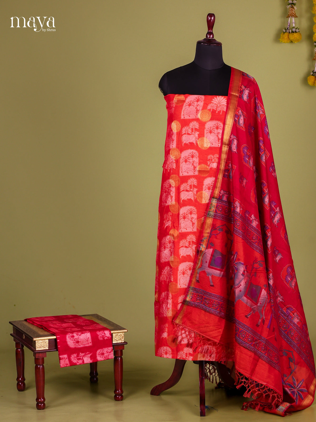 semi patola salwar - MEG14230