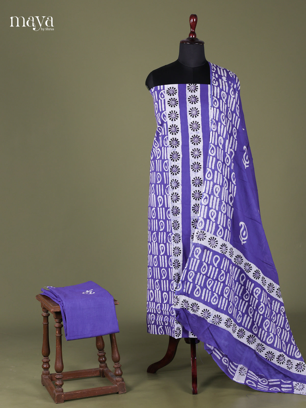 Blue - Cotton salwar
