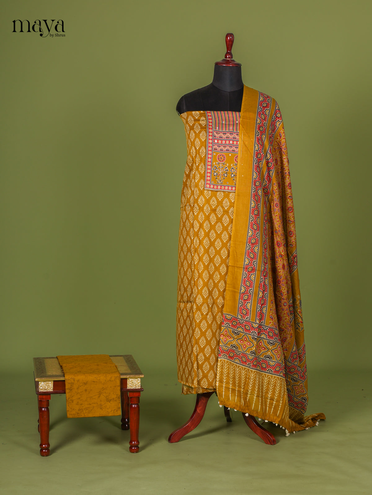 Mustard Yellow Cotton Salwar - MEI02074