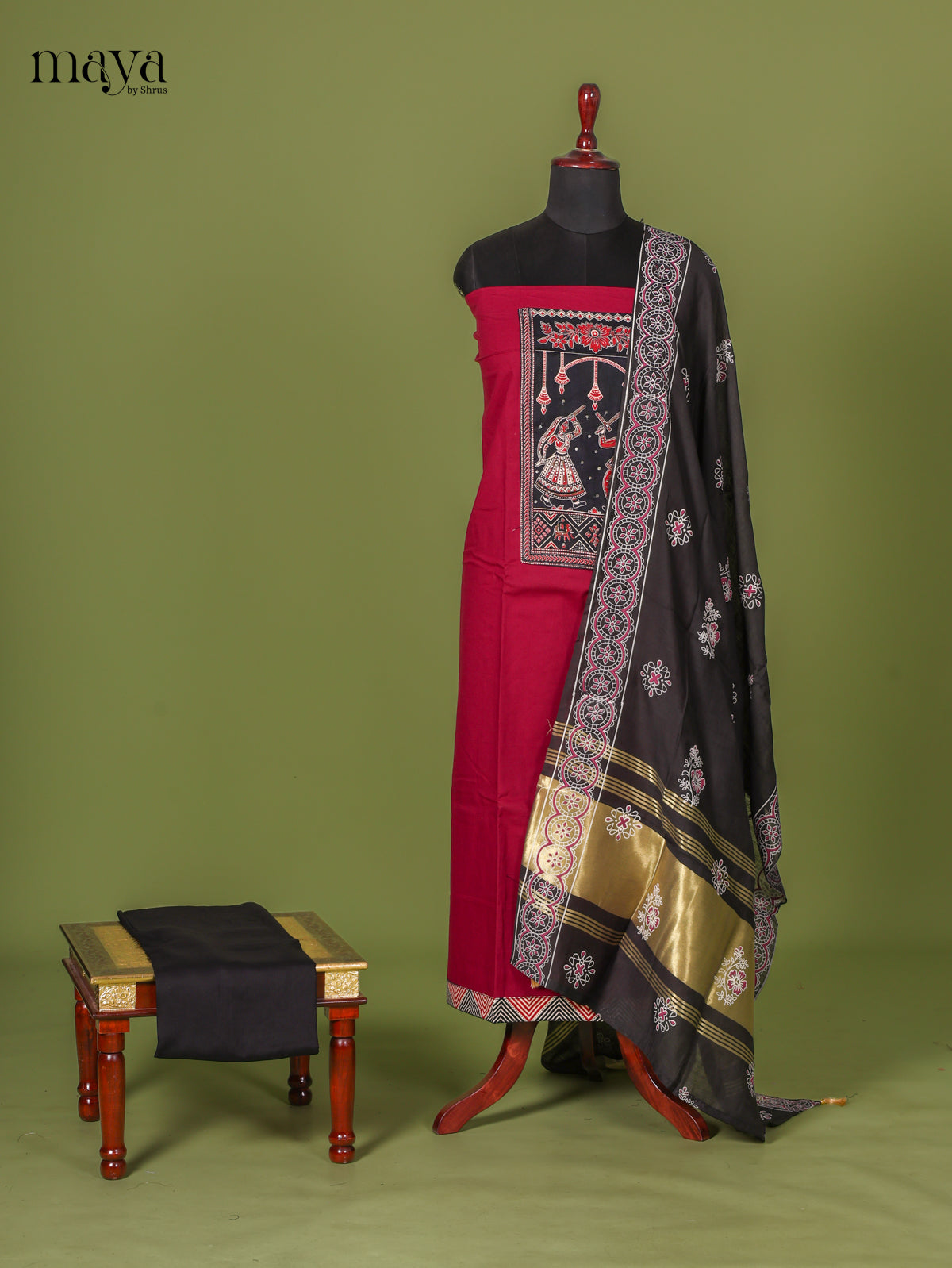 Rani Pink Cotton Salwar - MEI04036