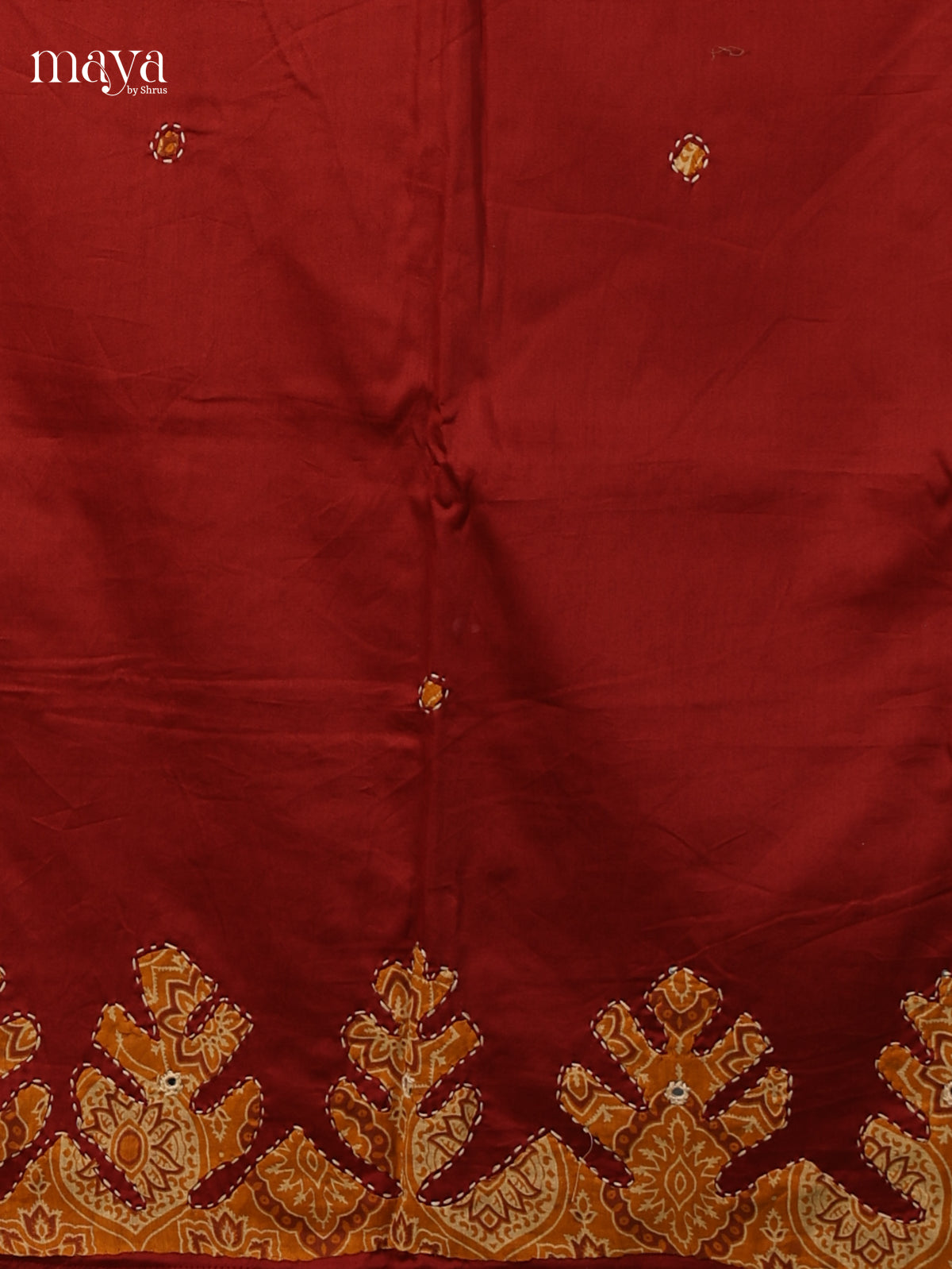 Orange Cotton Salwar - MEI04063