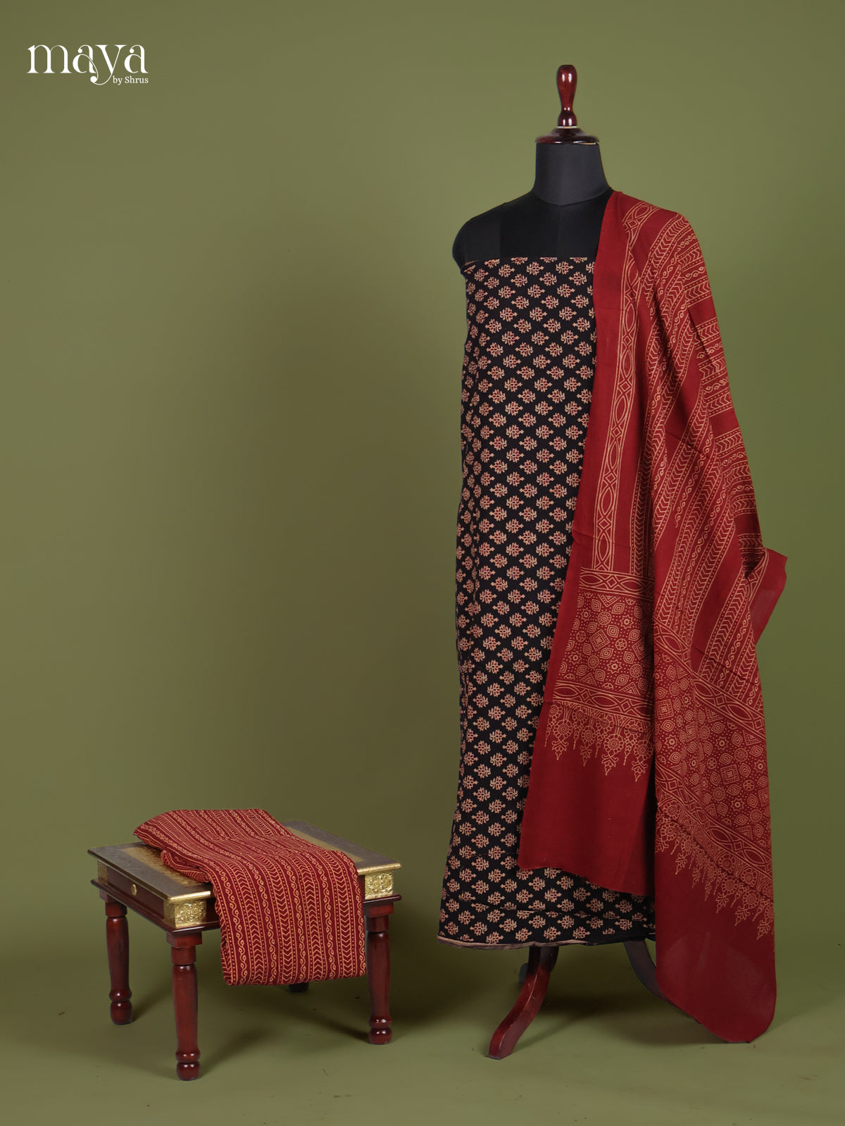 Ajrakh Salwar - MEI11069