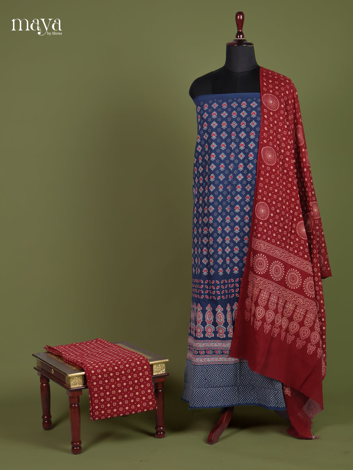 Ajrakh Salwar - MEI11112