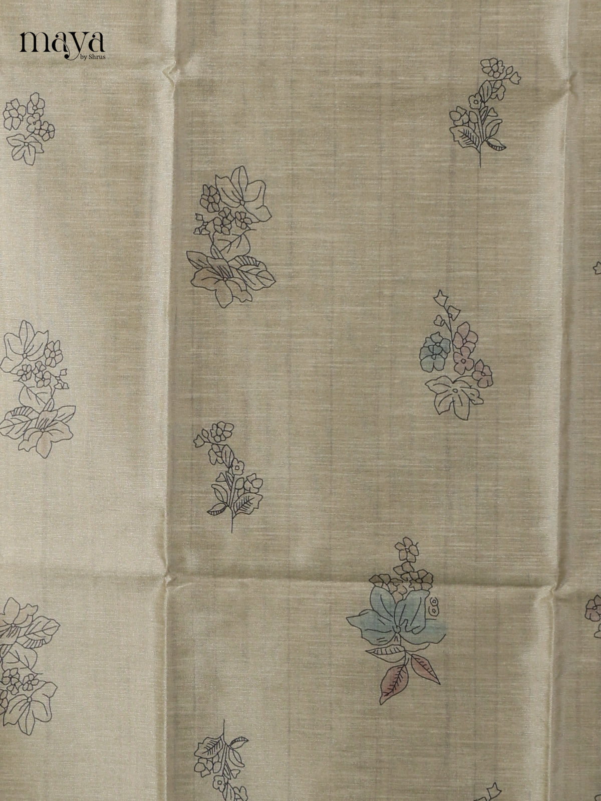 Beige Semi Tussar Salwar - MEJ04047