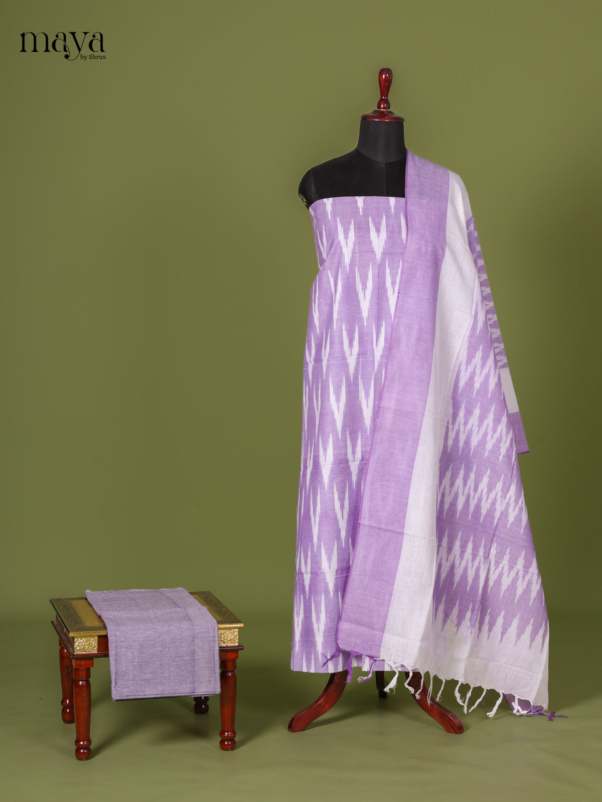 Lavender Ikkat Salwar - MEJ10007