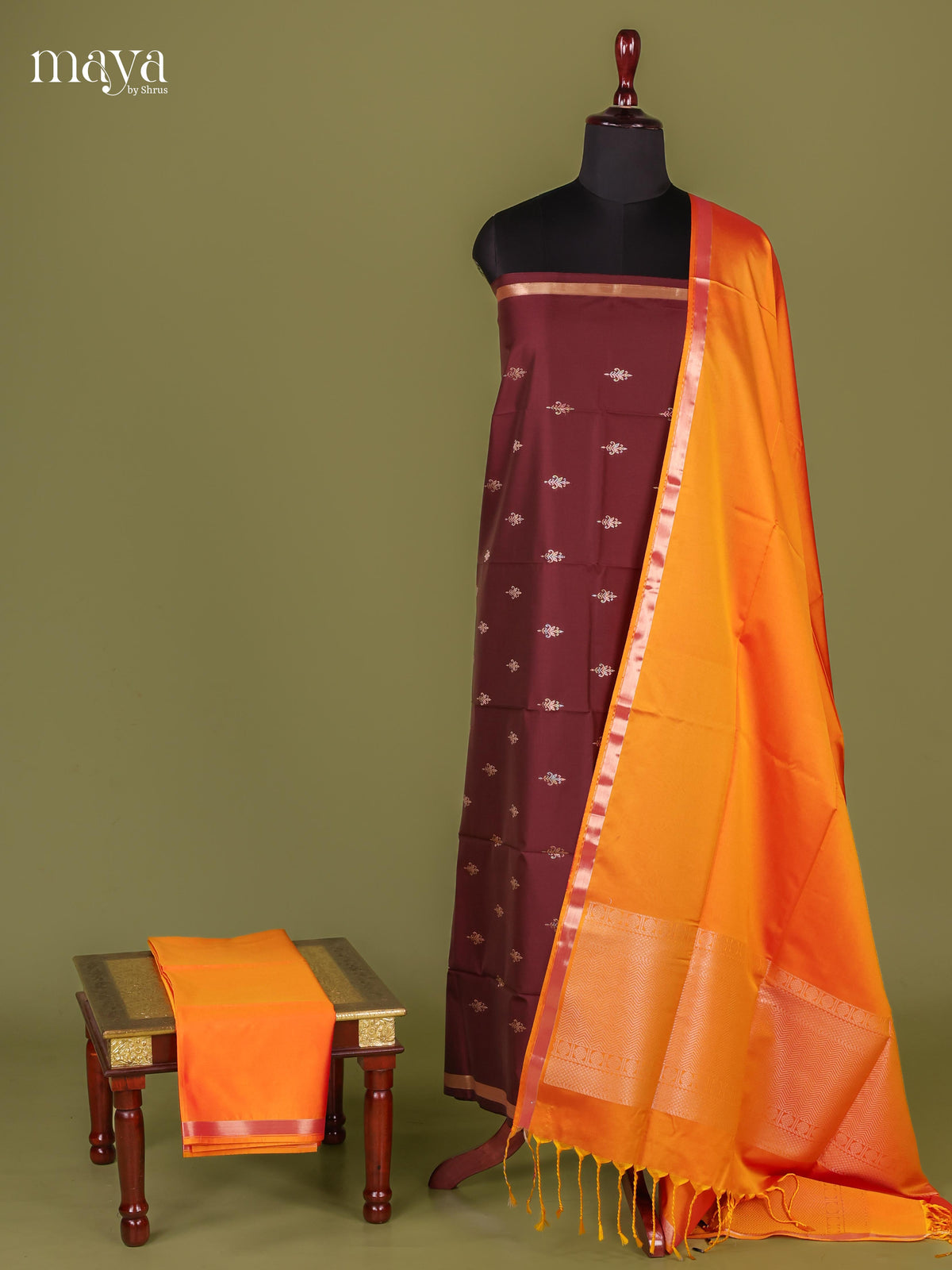 semi softsilk salwar - MEJ10027