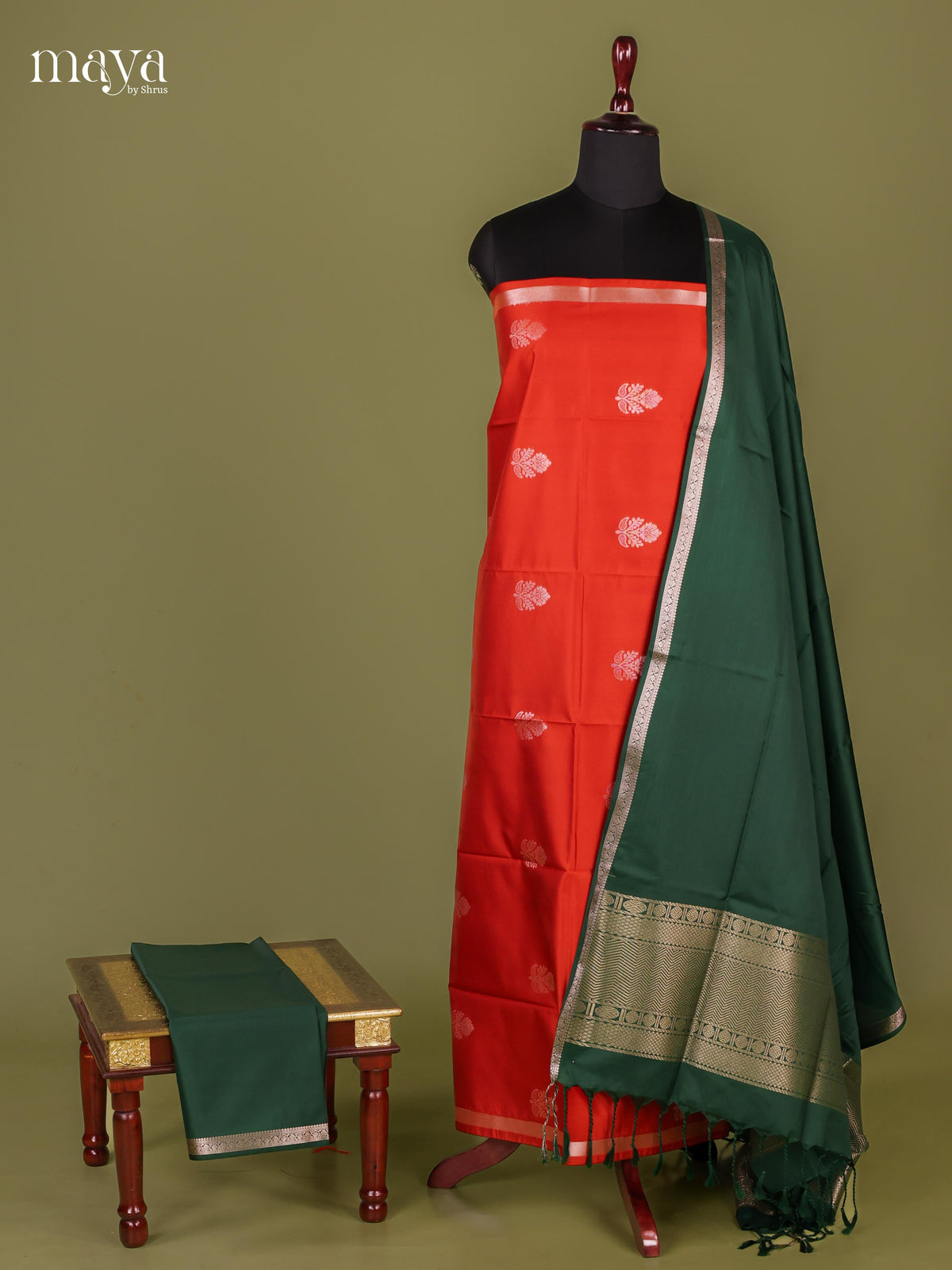 semi softsilk salwar - MEJ10076