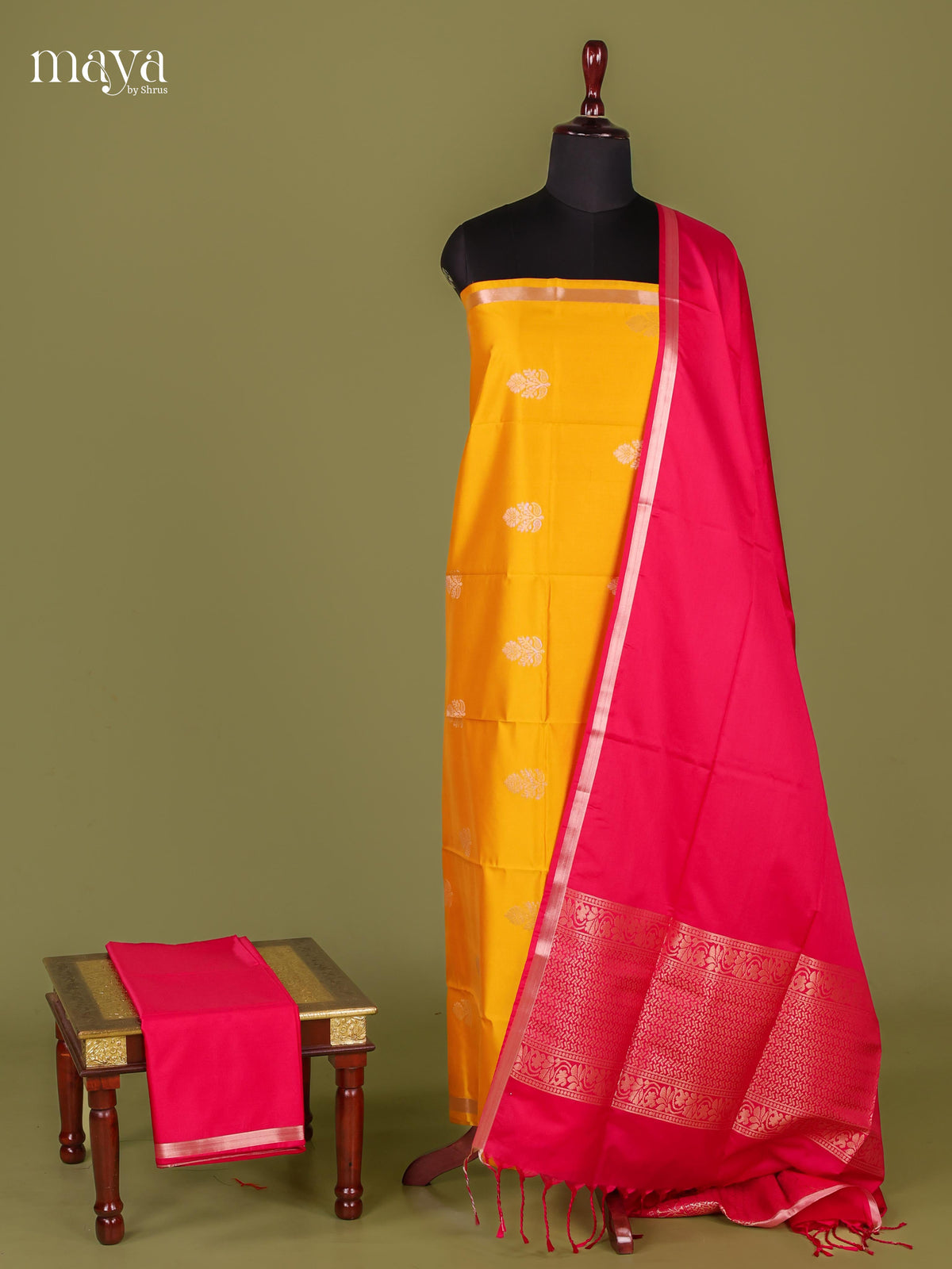 semi softsilk salwar - MEJ10086