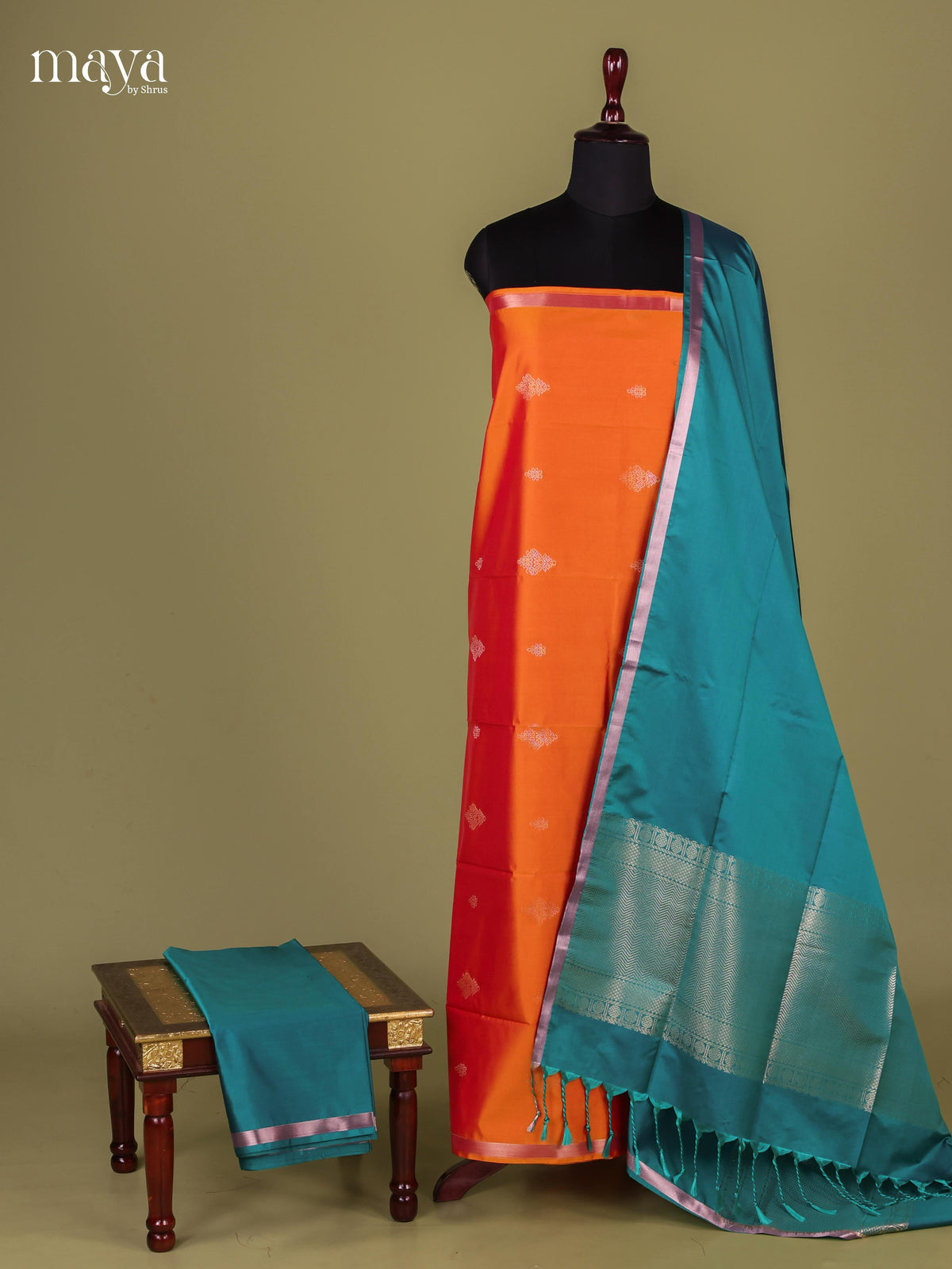 semi softsilk salwar - MEJ10103