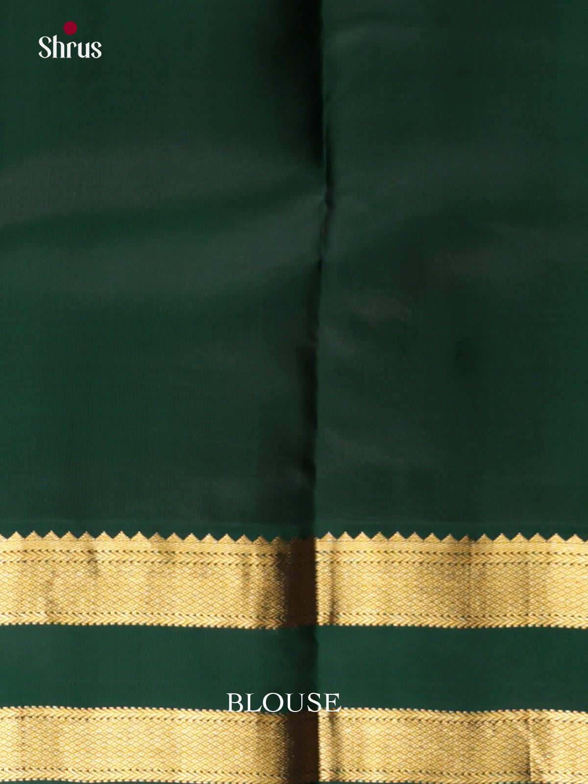 Buy Striking Magenta Kanchipuram Sarees With Small Buttas & Bottle Green Rettapet Zari Border