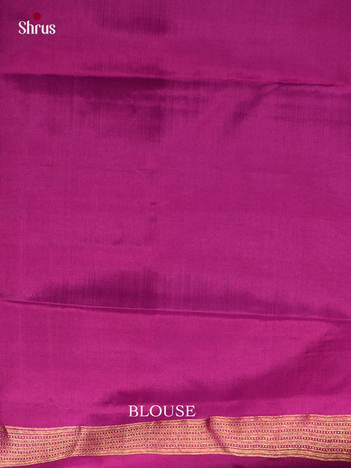 Buy Rich Magenta Kanjivaram Saree with Gold Buttis, Zari Brocade Border & Pallu