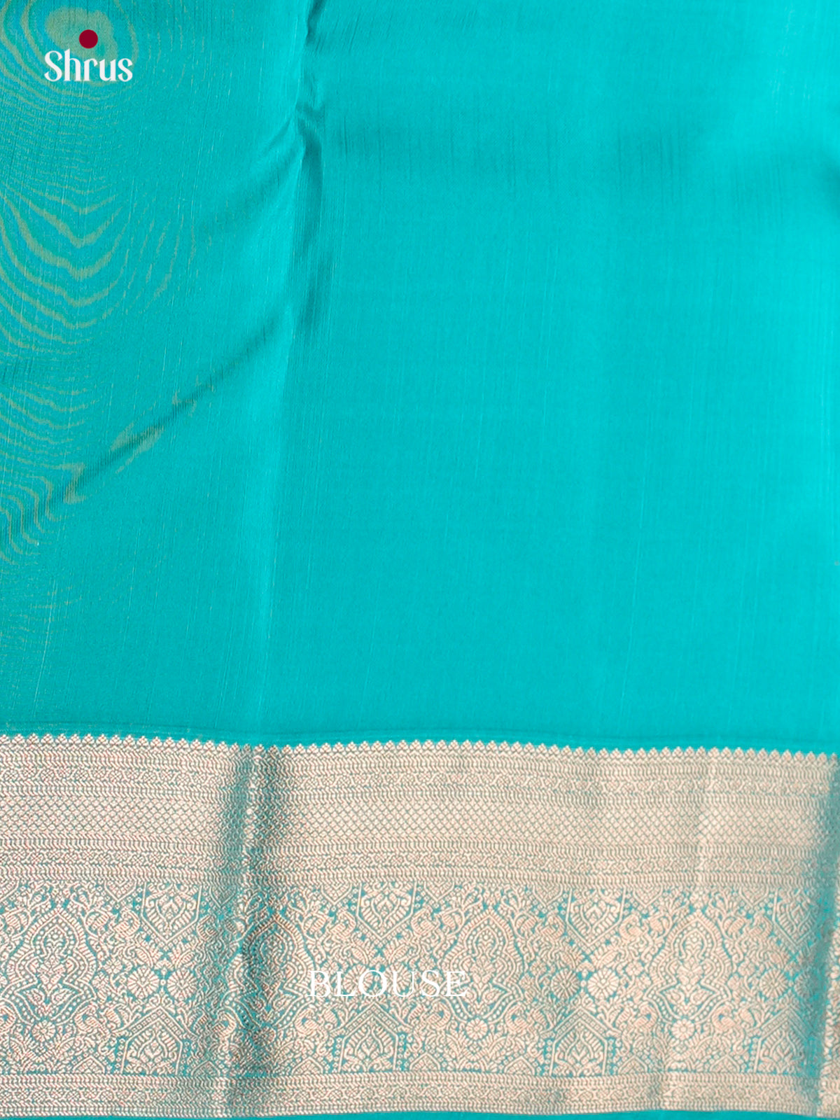 Buy Shimmery Magenta Pink Kanchipuram Sarees With Floral Motifs, Aqua Blue Border & Pallu