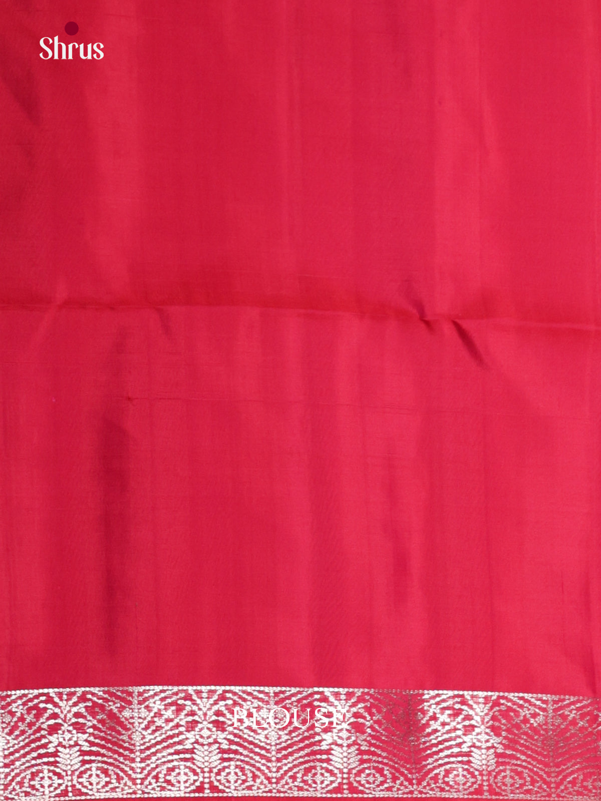 Buy Enchanting Magenta Silk Saree with Zari Floral Buttas & Brocade pallu
