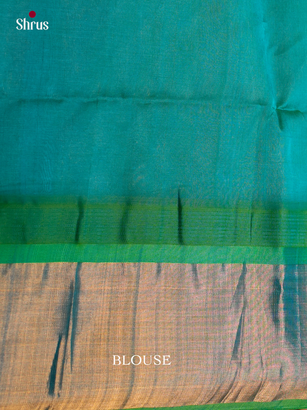 Buy Glorious Mambazha Yellow Cotton Silk Saree with Plain Body, Teal Green Temple Border & Pallu