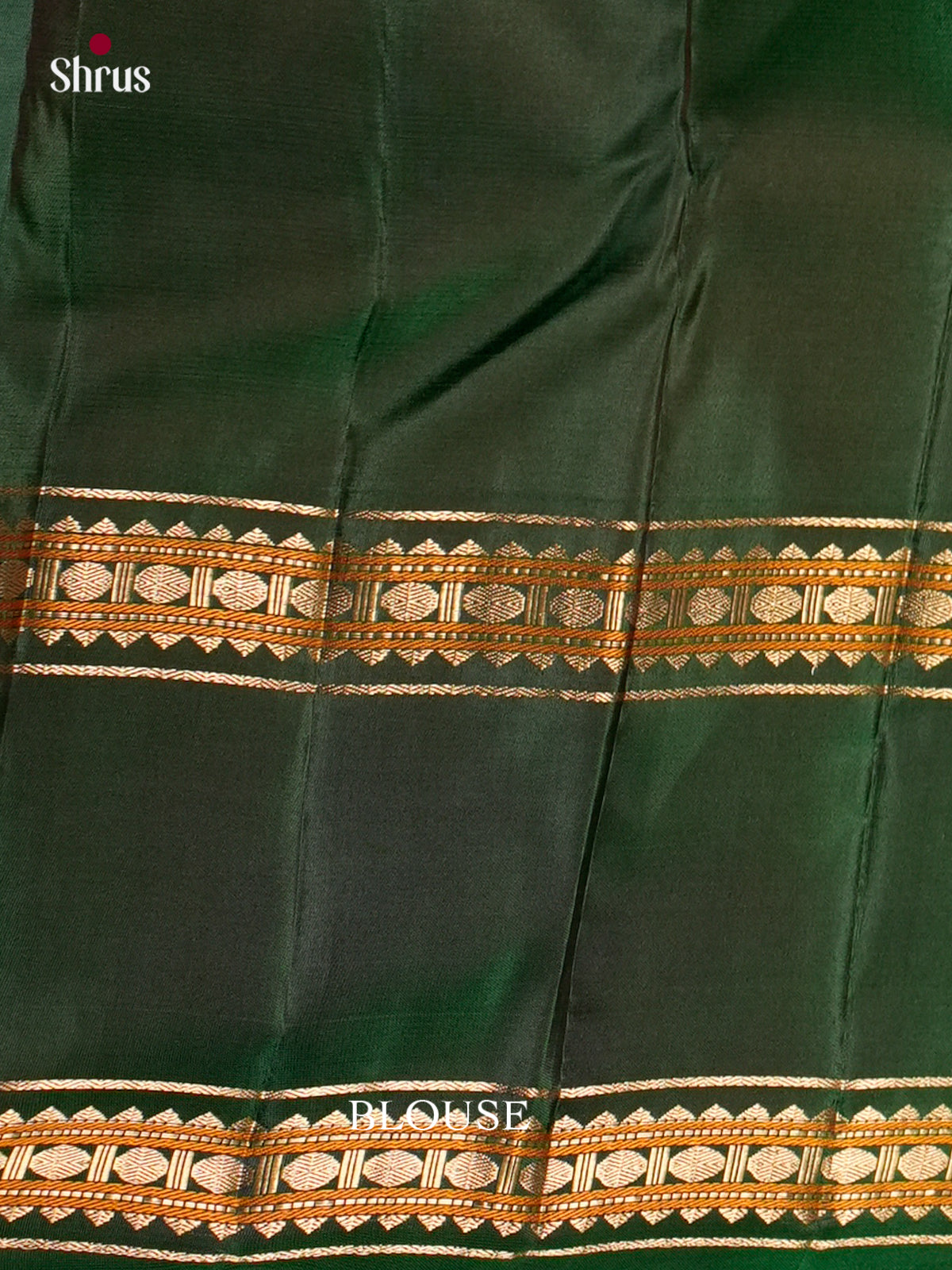 Buy Classy Maroon Kanjivaram Saree with Green Rettaipet Border & Zari Woven Pallu