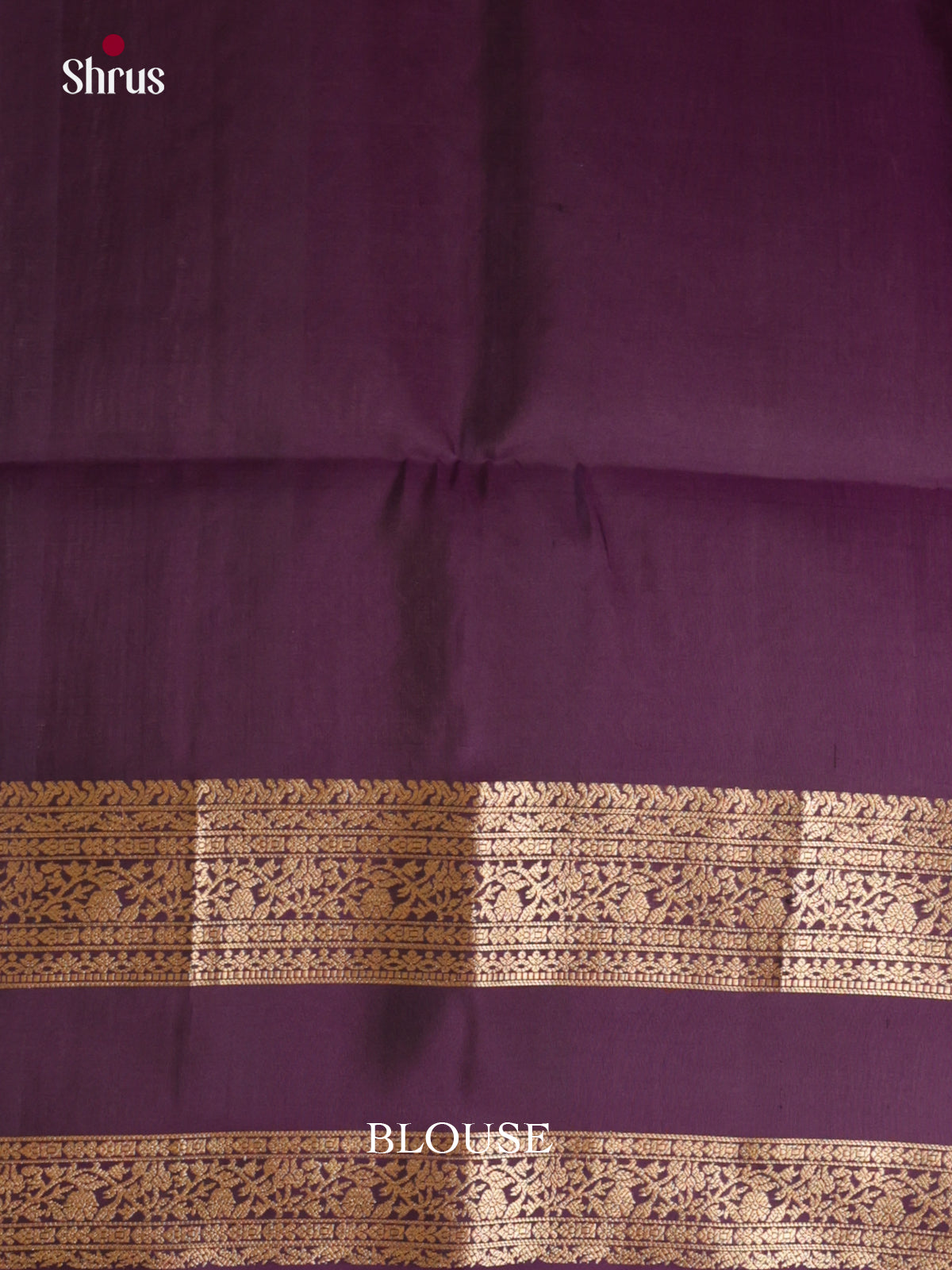 Buy Divine Maroon Silk Saree With Zari Circular Motifs, Purple Rettapet Border & Brocade Pallu