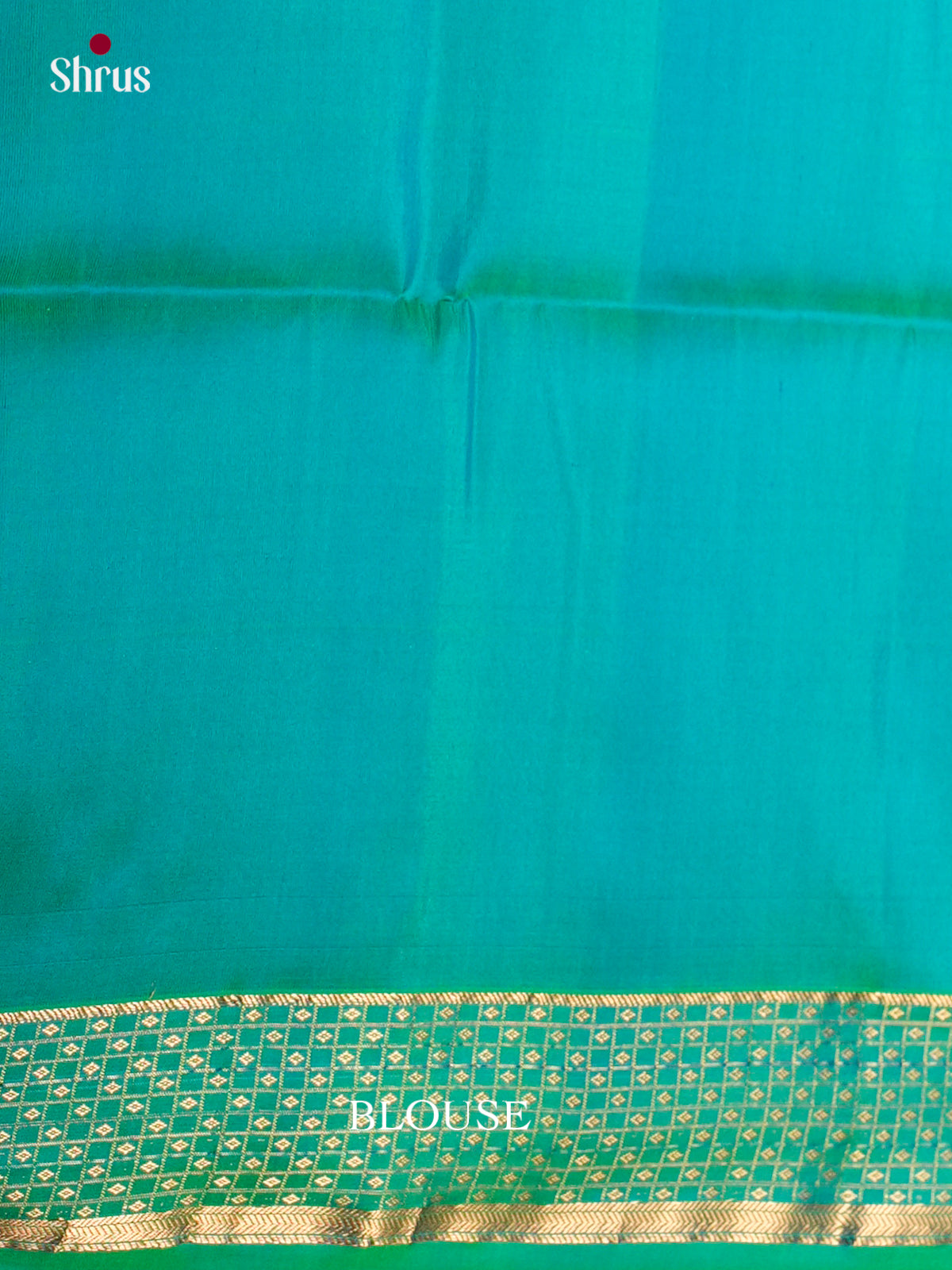 Buy Classy Maroon Silk Saree with Golden Dashed Lined & Teal Zari Border & Pallu