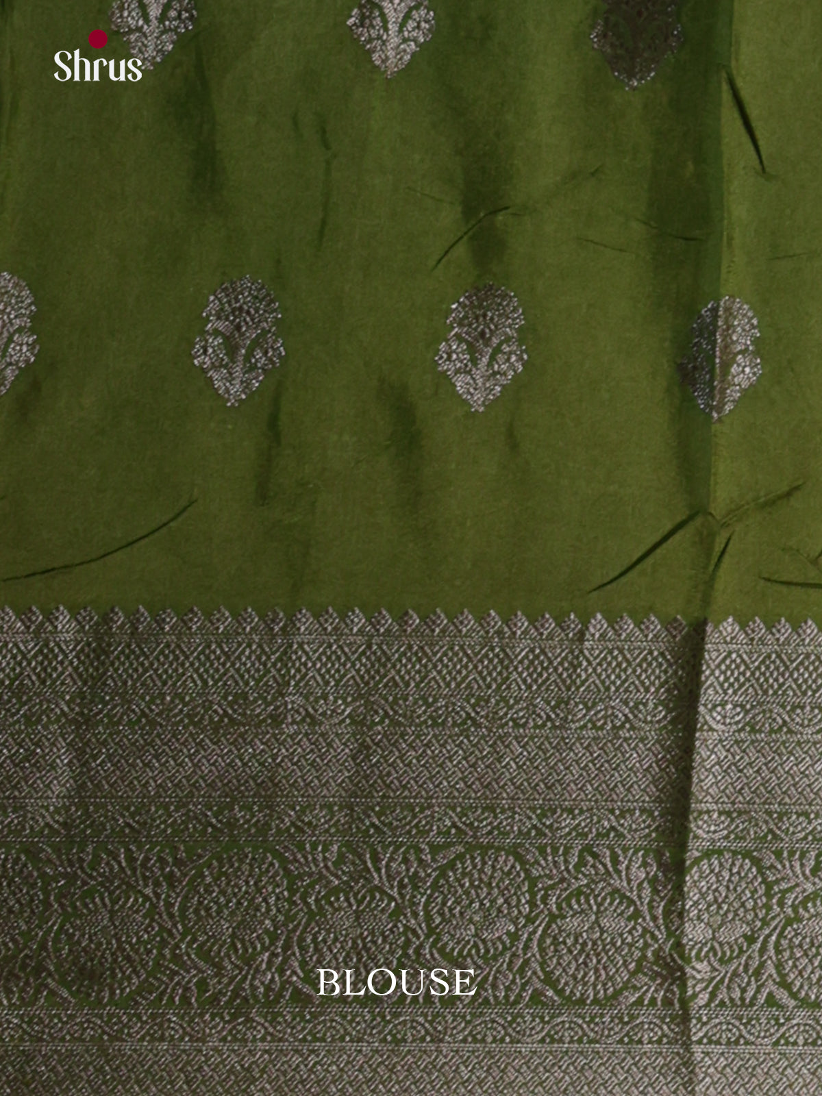 Buy Stunning Mustard North Cotton Silk Saree With Golden Buttas, Green Border & Pallu
