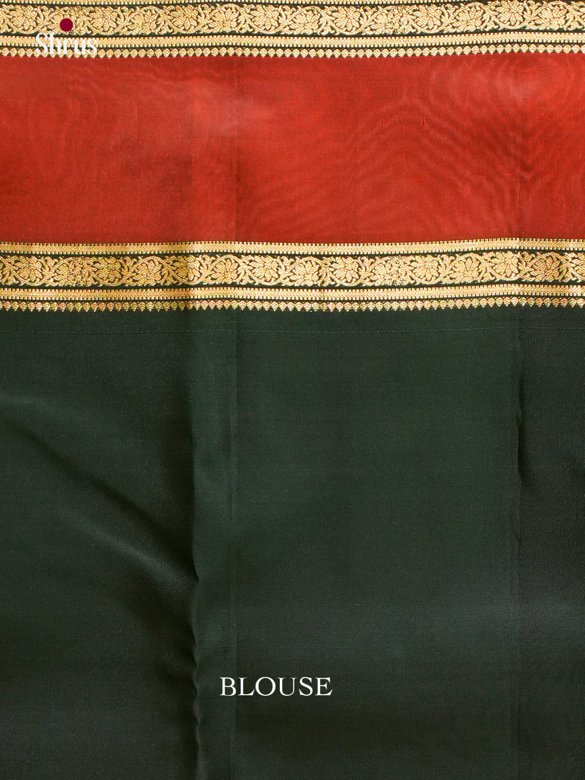 Vivid Olive Green Halfpure Kanchipuram Silk Sarees With Leaf Buttas & Maroon Rettaipet Zari Border
