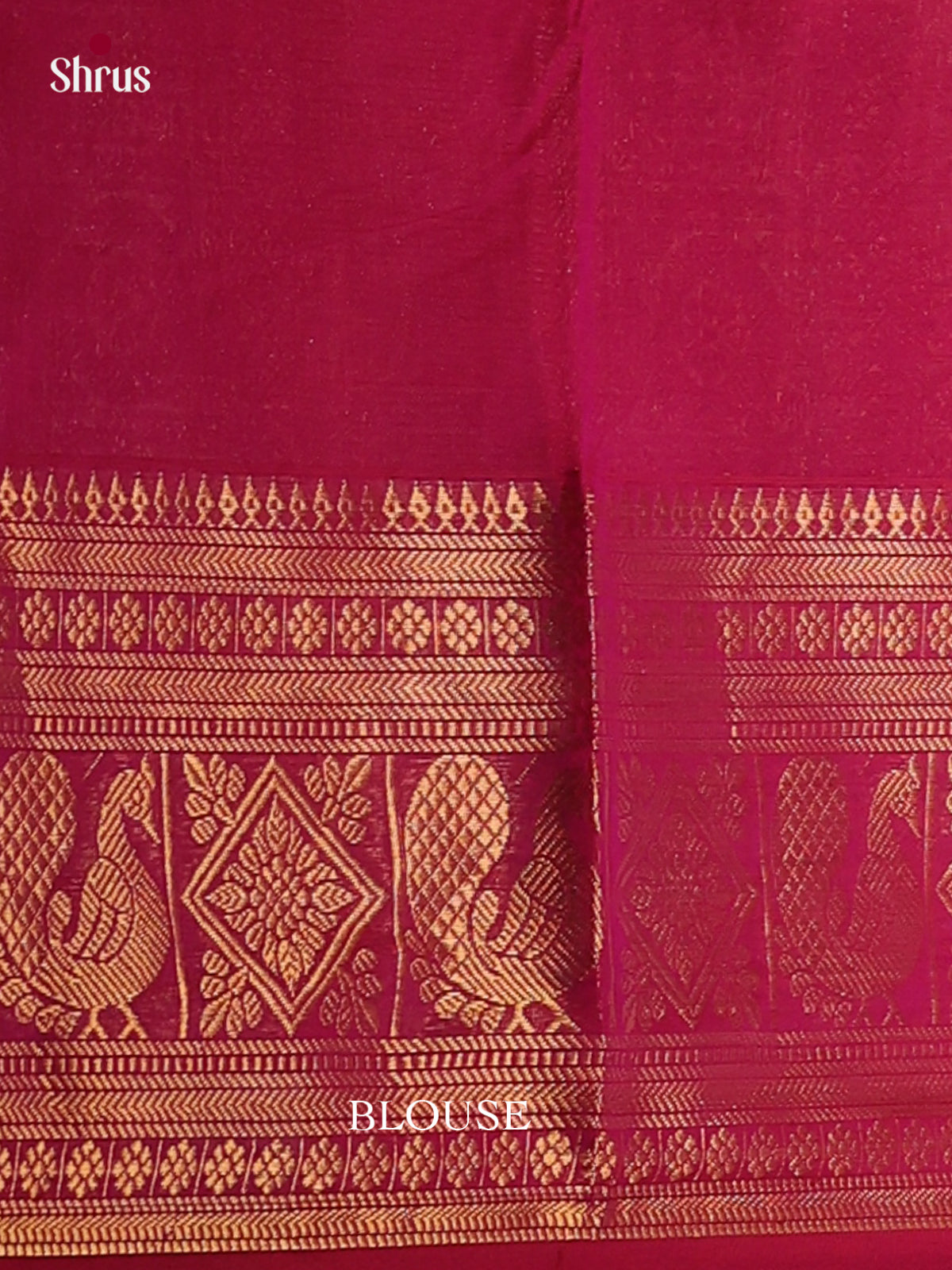 Opulent Pink Chettinad Cotton Sarees With Golden Stripes, Floral Buttas & Brocade Pallu