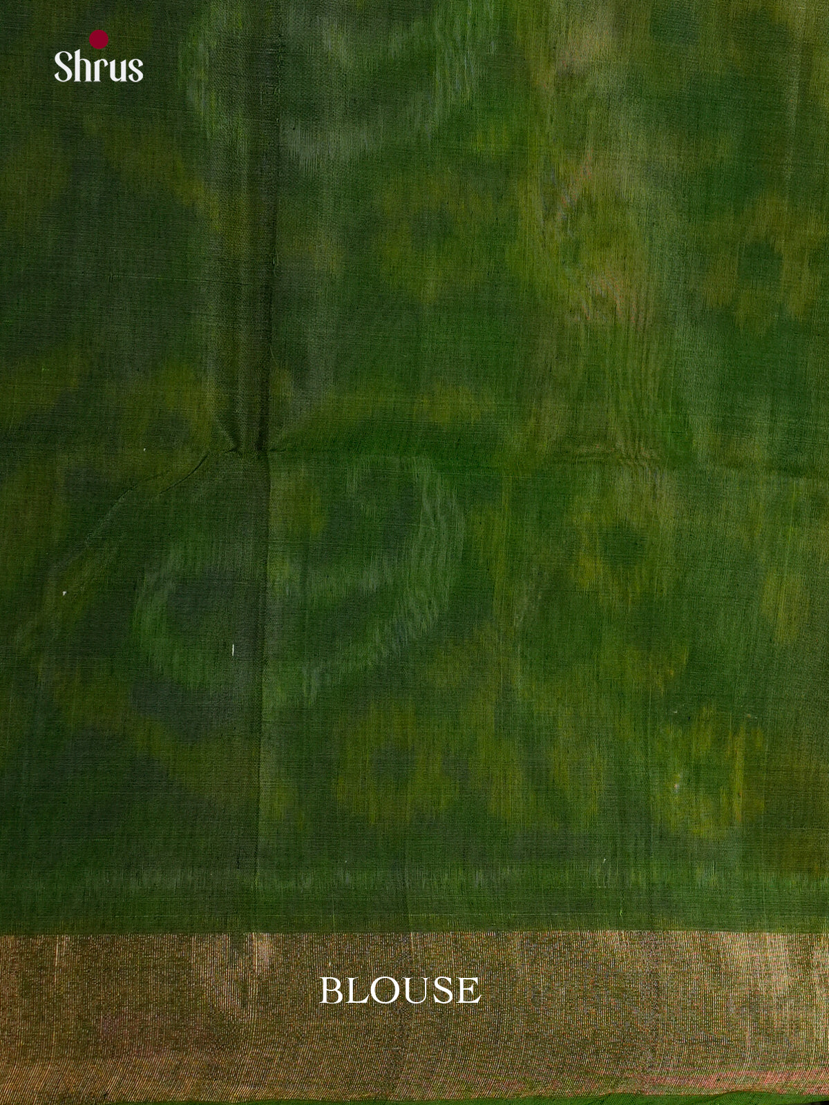 Buy Luminous Orange Pochampally Cotton Silk Saree With Green Kaddi Border & Ikat Pallu