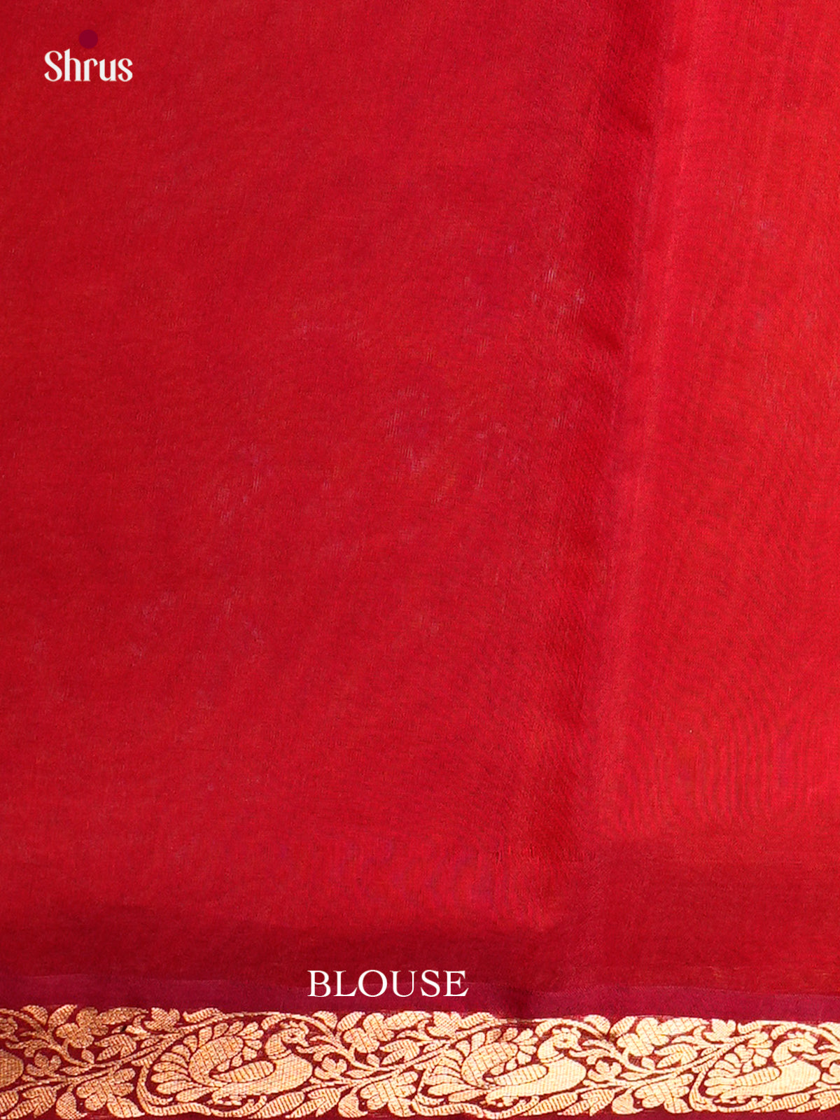 Buy Stunning Orange Silk Cotton Saree with Delicate Leaf Motifs, Maroon Zari Border & Pallu