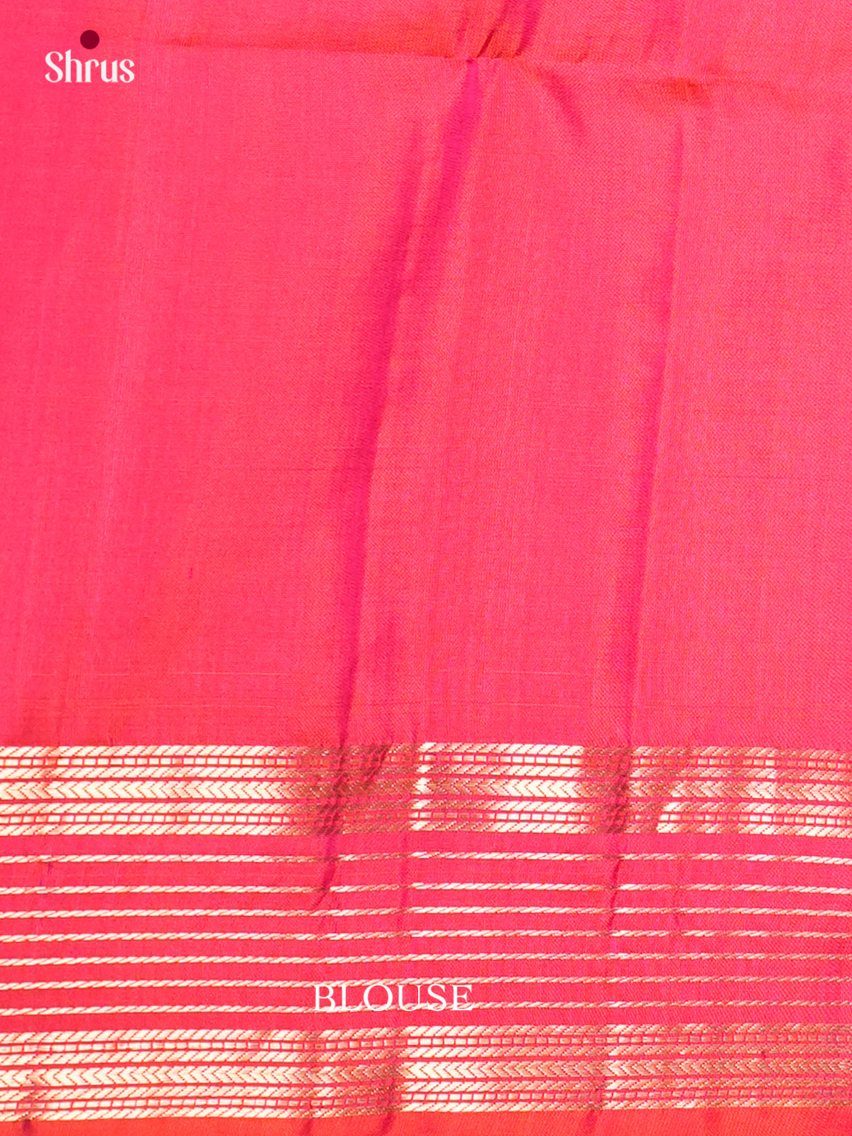 Buy Radiant Orange Silk Saree with Golden Zari Buttas, Pink Rettaipet Border & Brocade Pallu
