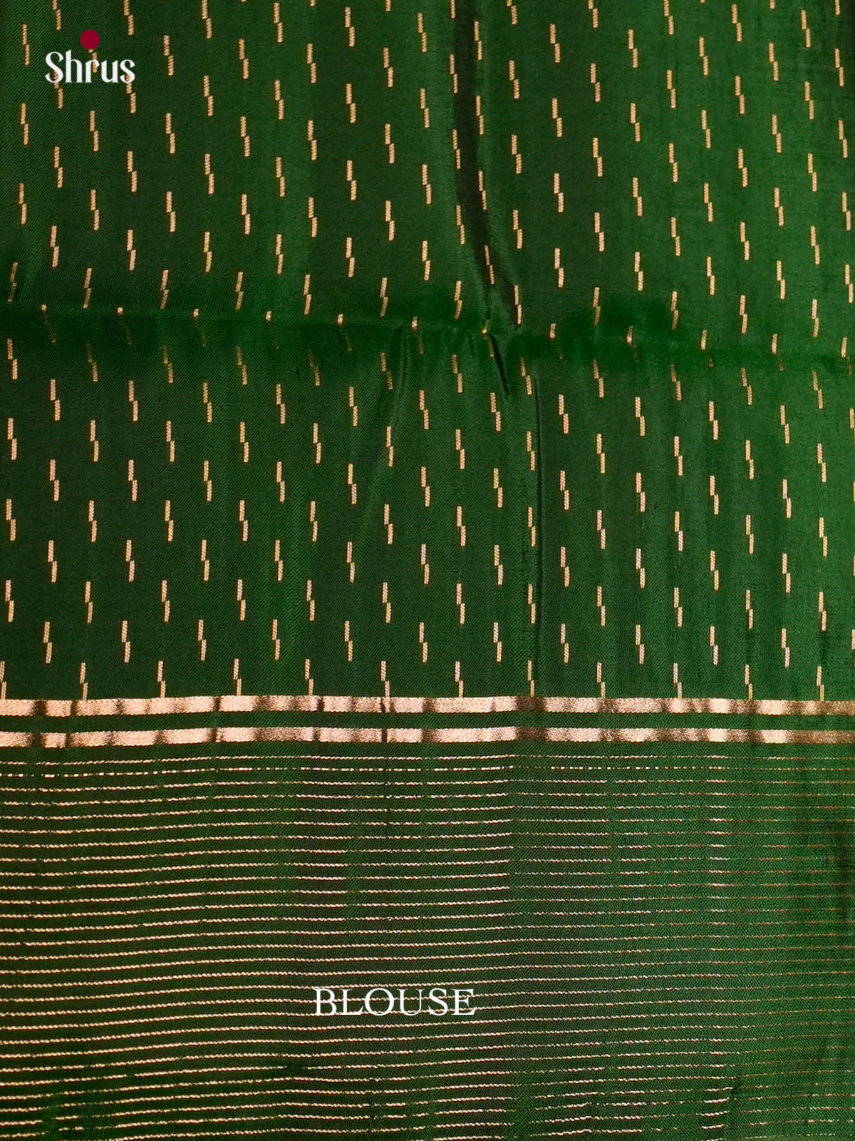 Buy Elegant Orange Silk Saree with Zari Stripes Buttas & Green Brocade Pallu