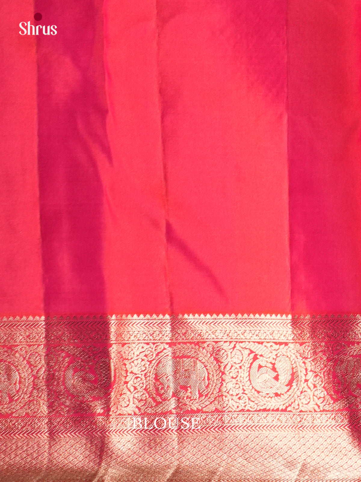 Buy Majestic Orangish Pink Kanjivaram Saree with Zari Woven Floral Nestling Brocade