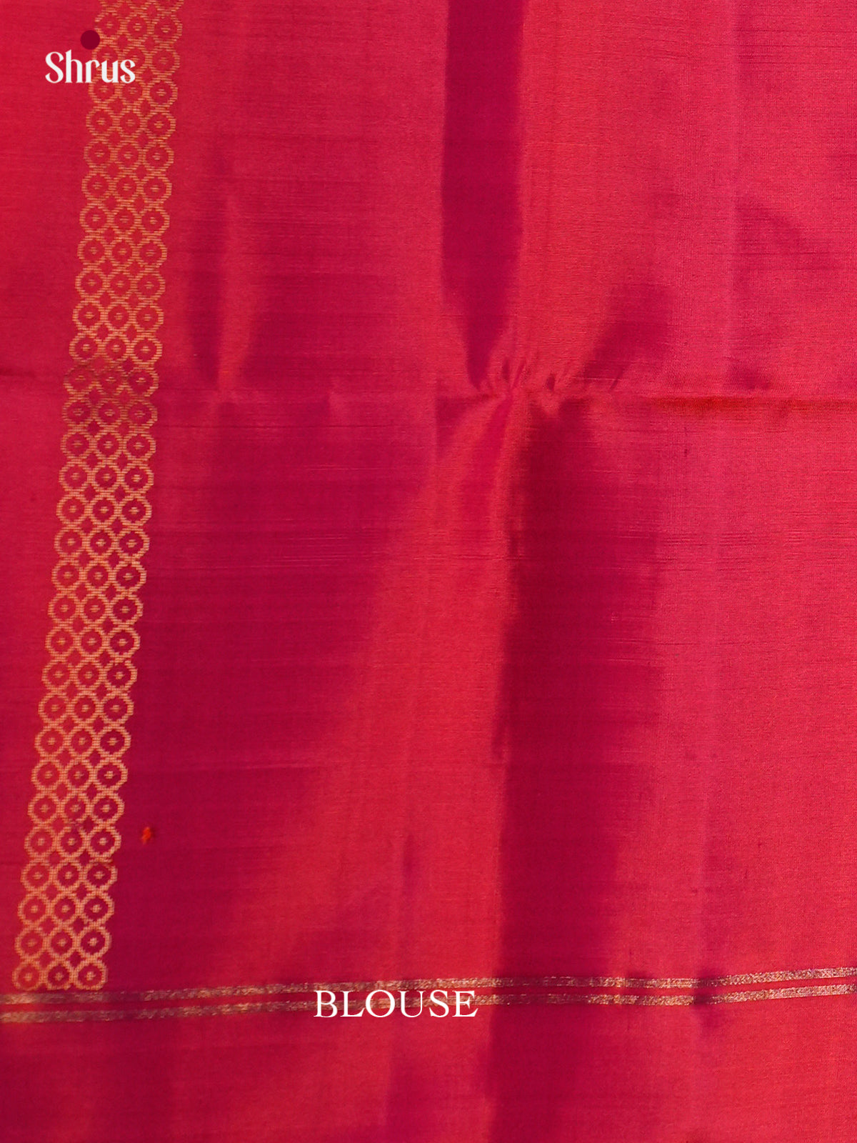 Buy Vivid Orangish Pink Pure Soft Silk Sarees with Golden Kolam Motifs, Plain Border & Zari Pallu
