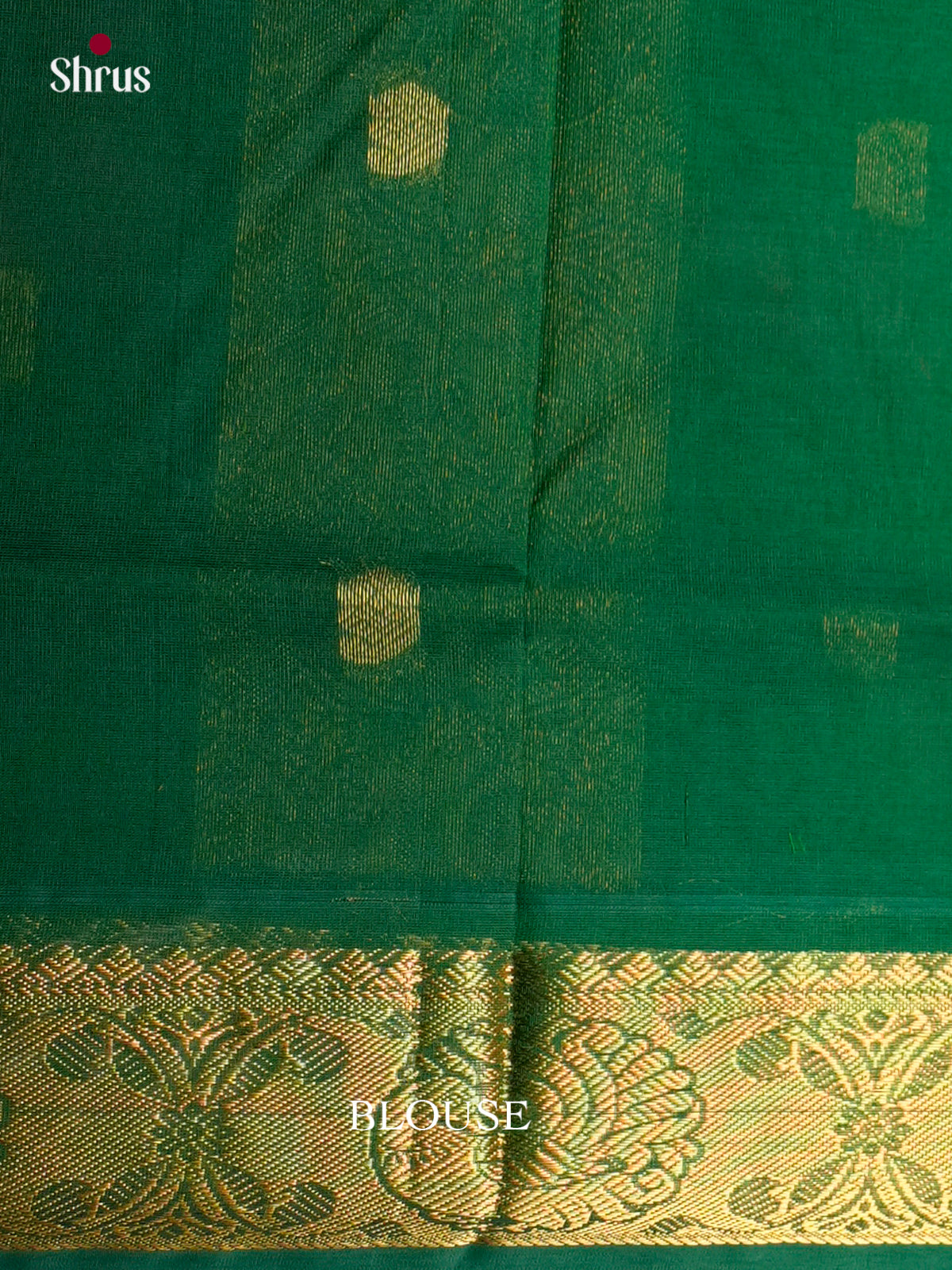 Buy Timeless Pink Cotton Silk Saree With Golden Buttas, Green Border & Pallu