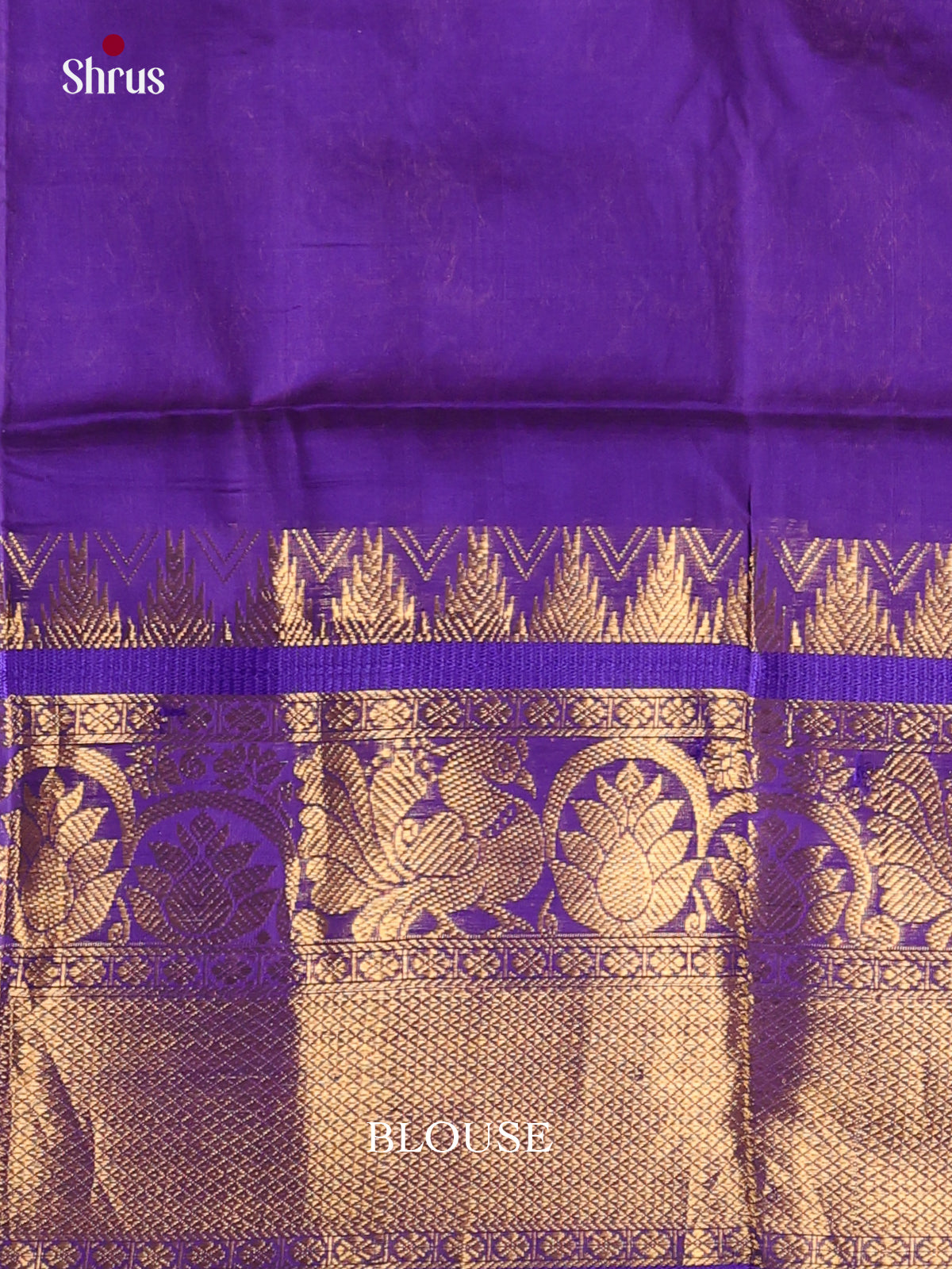 Buy Brilliant Pink Cotton Silk Saree with Gold Checks, Small Buttas & Violet Brocade Pallu