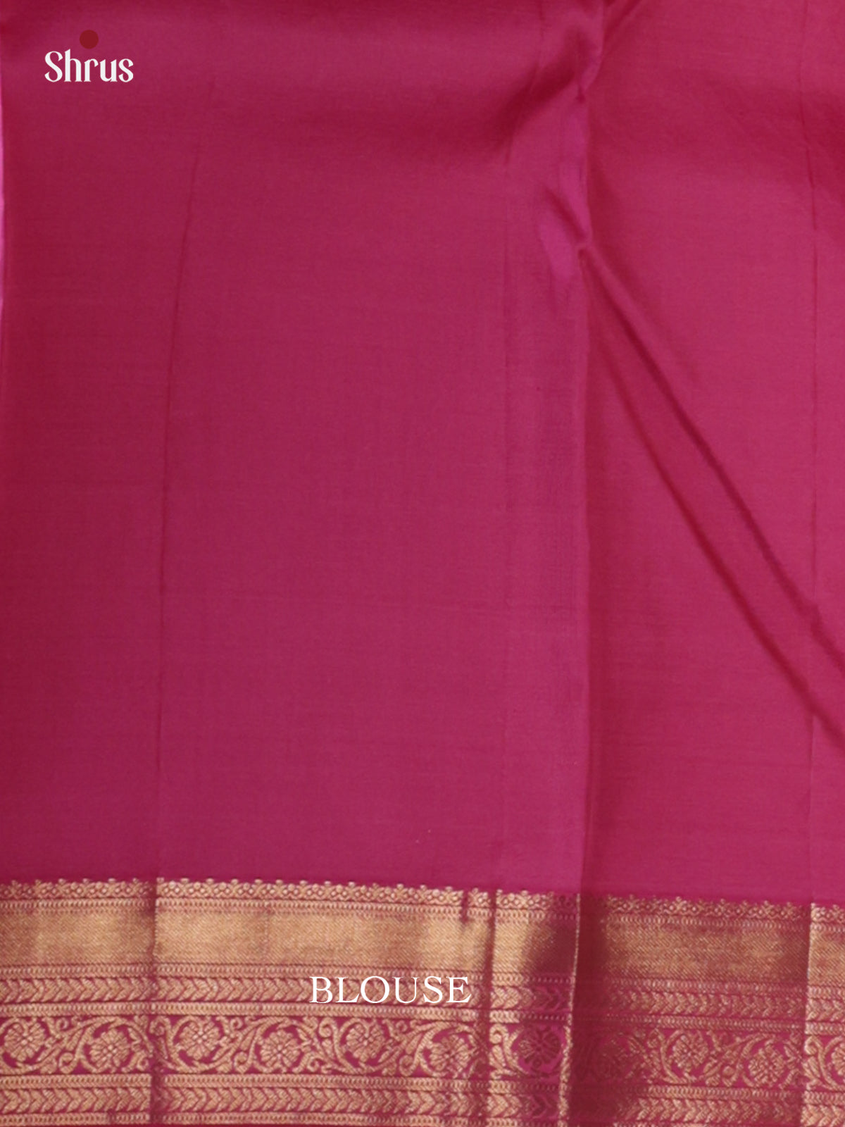 Buy Alluring Pink Kanchipuram Sarees With Small Buttas, Zari Border & Brocade Pallu
