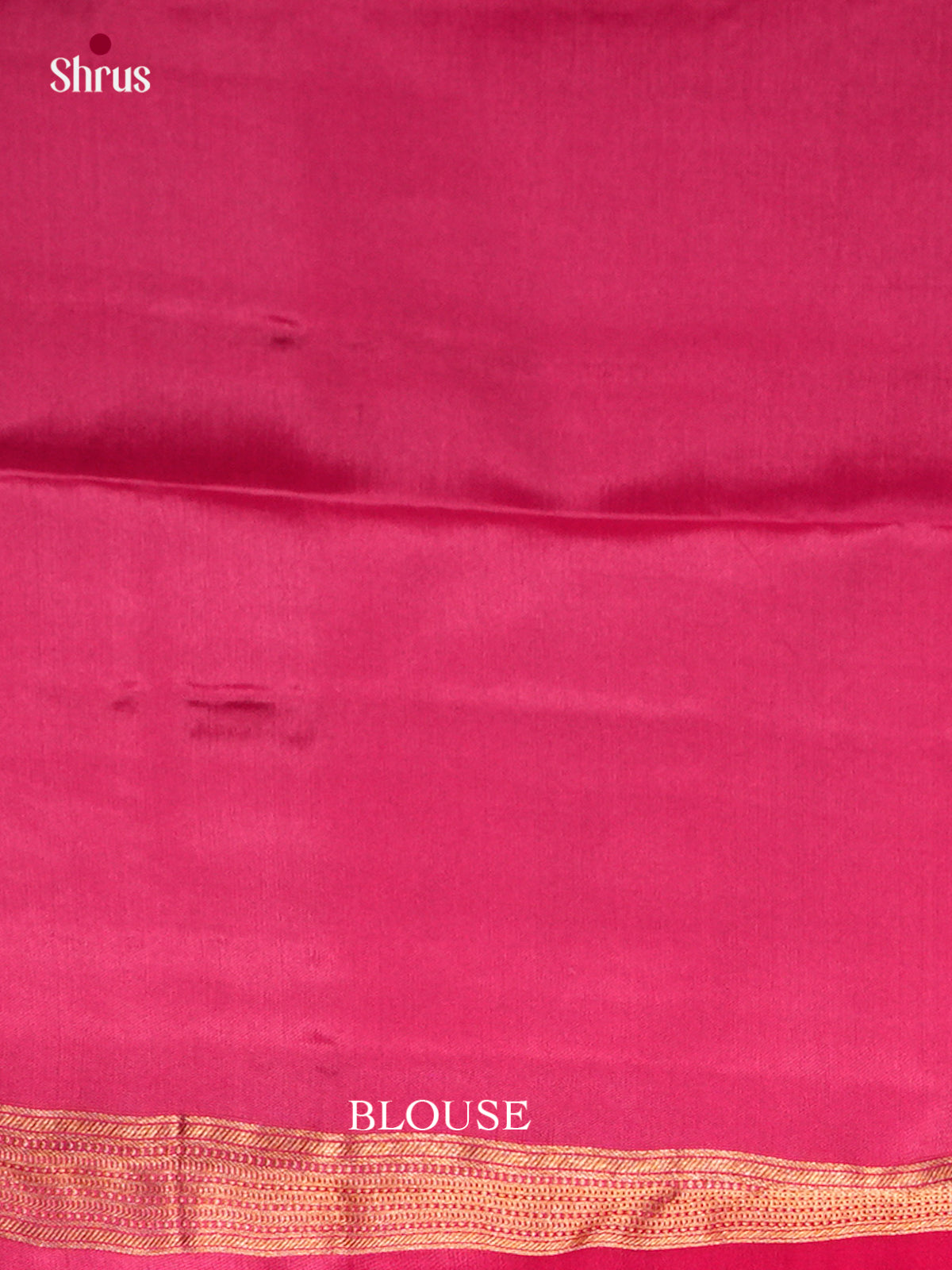 Buy Charming Pink Kanjivaram Saree With Gold Buttas, Zari Woven Border & Brocade Pallu